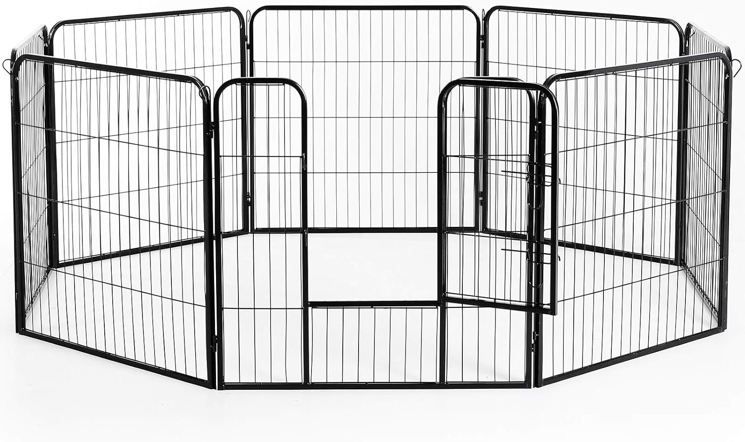 PawHut 8-Panel Pet Playpen
