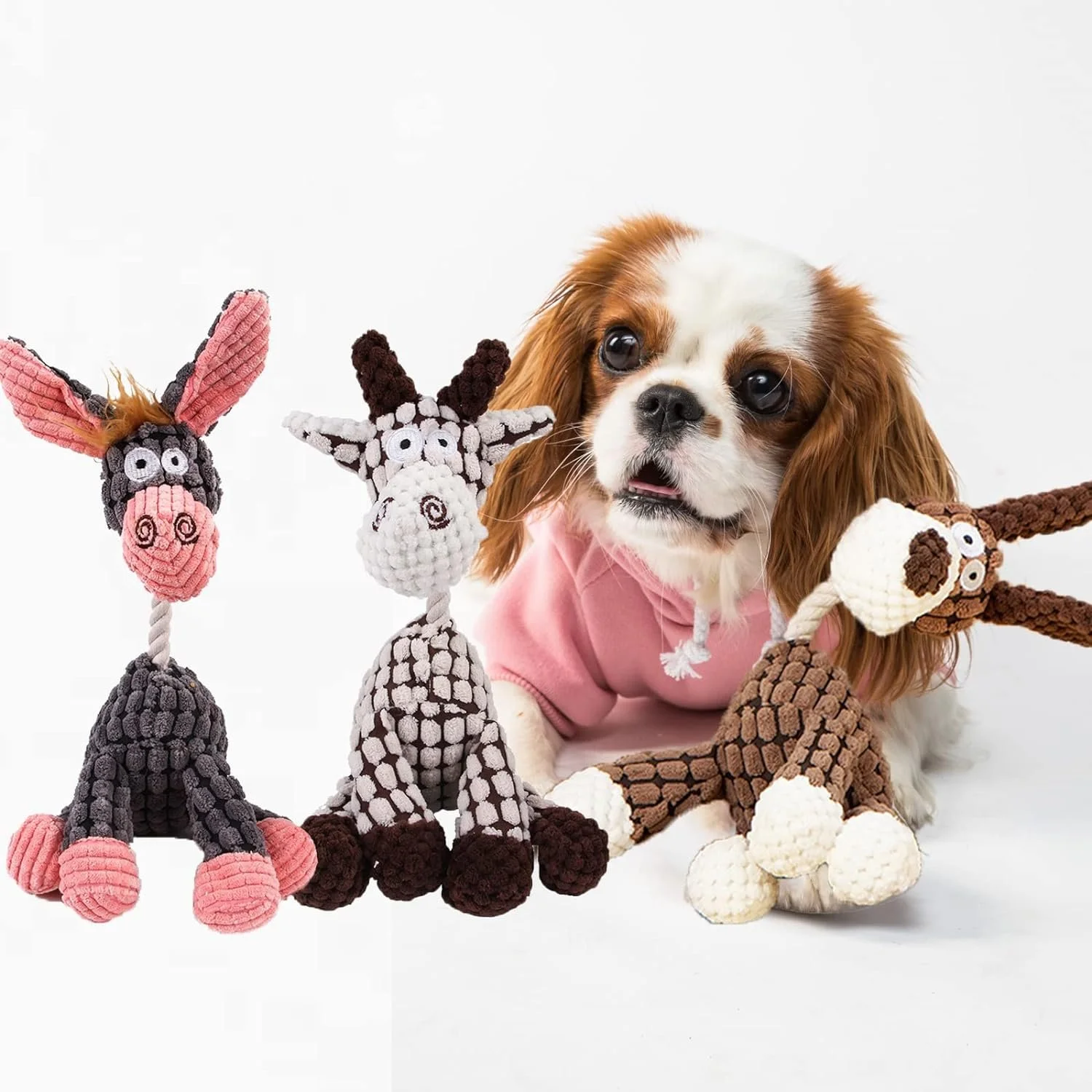 Squeaky Plush Dog Toys for Puppy