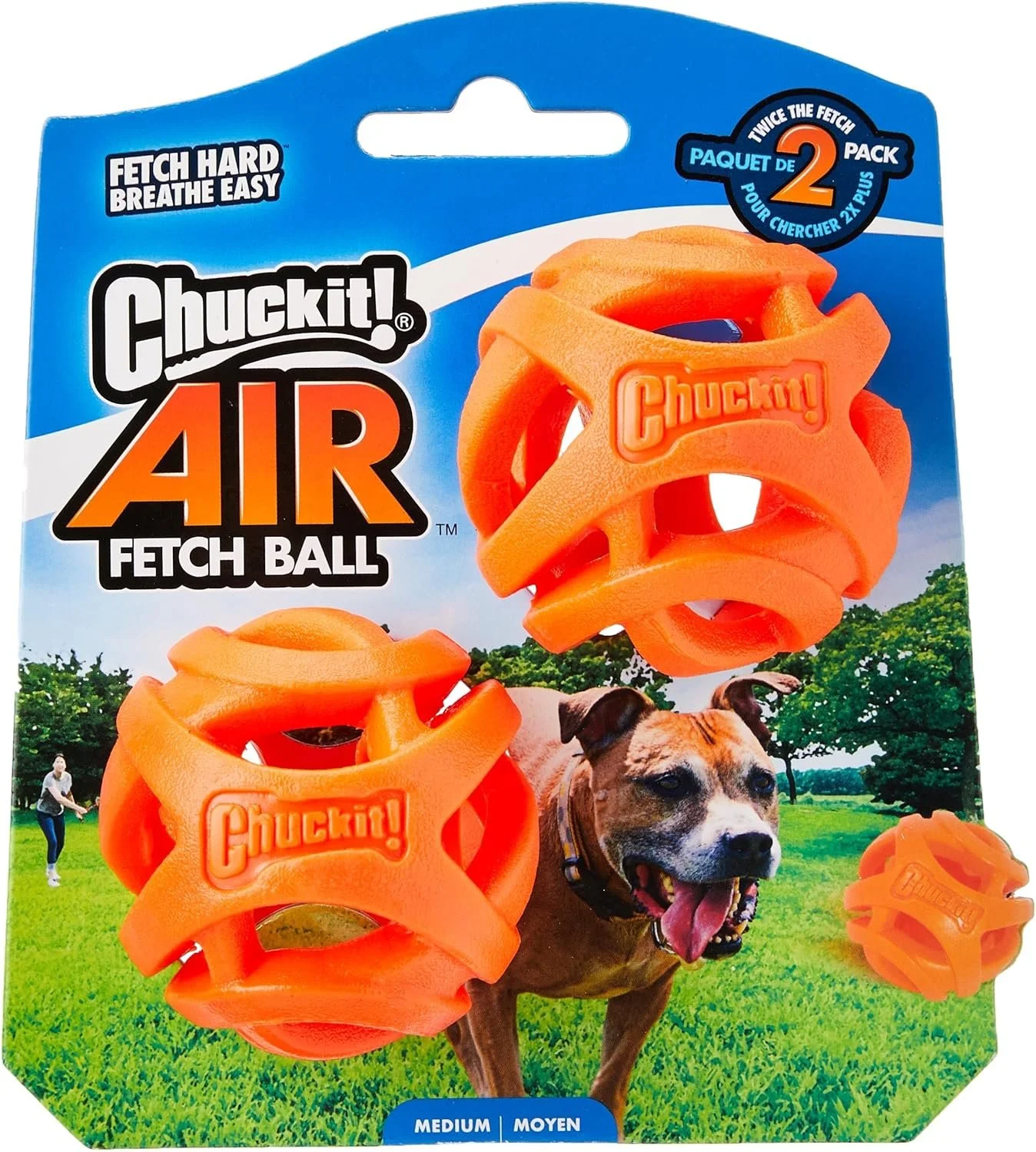 Breathe Right Ball Dog Toy