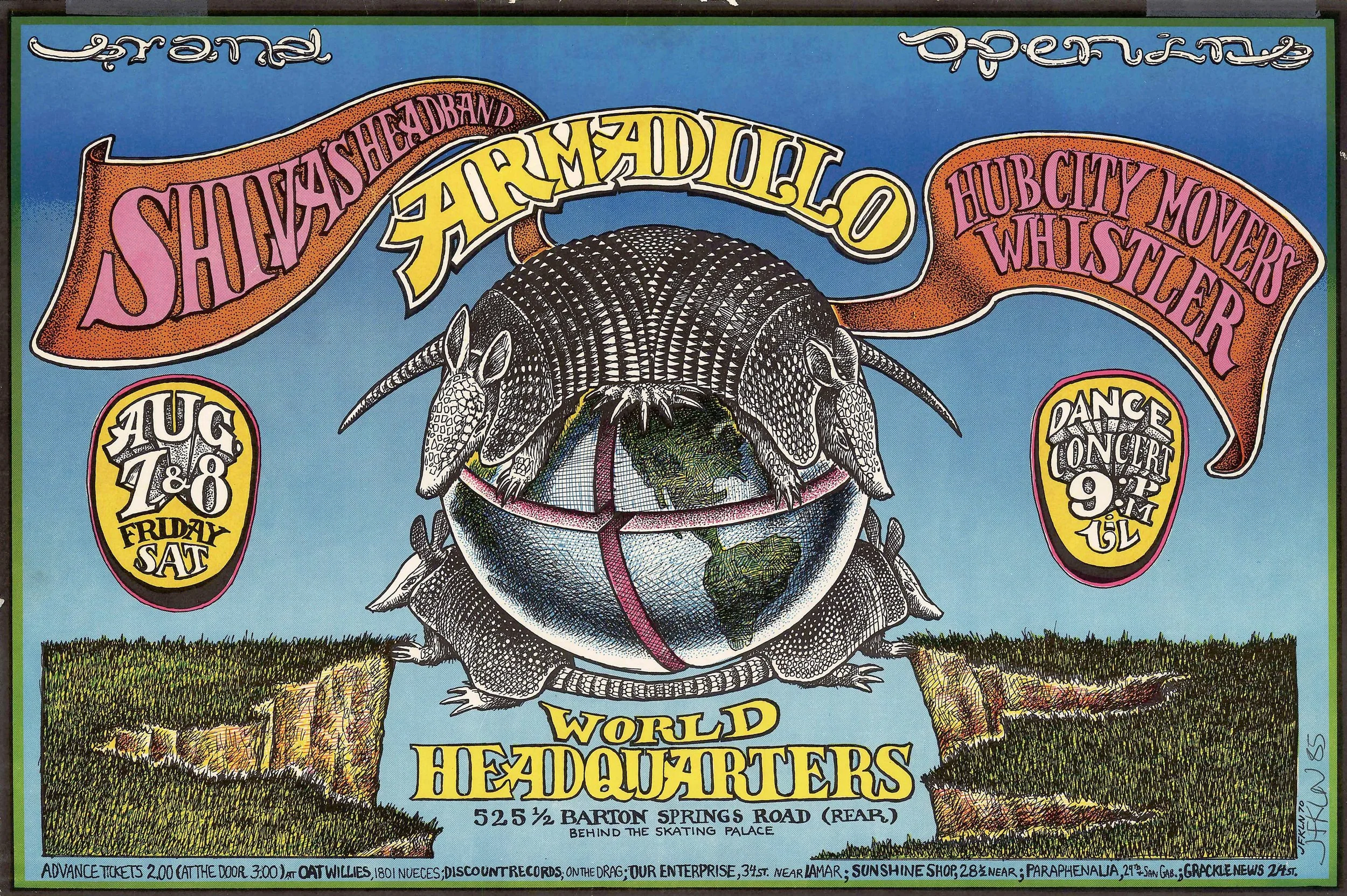 Two Armadillos Walk Into a Bazaar