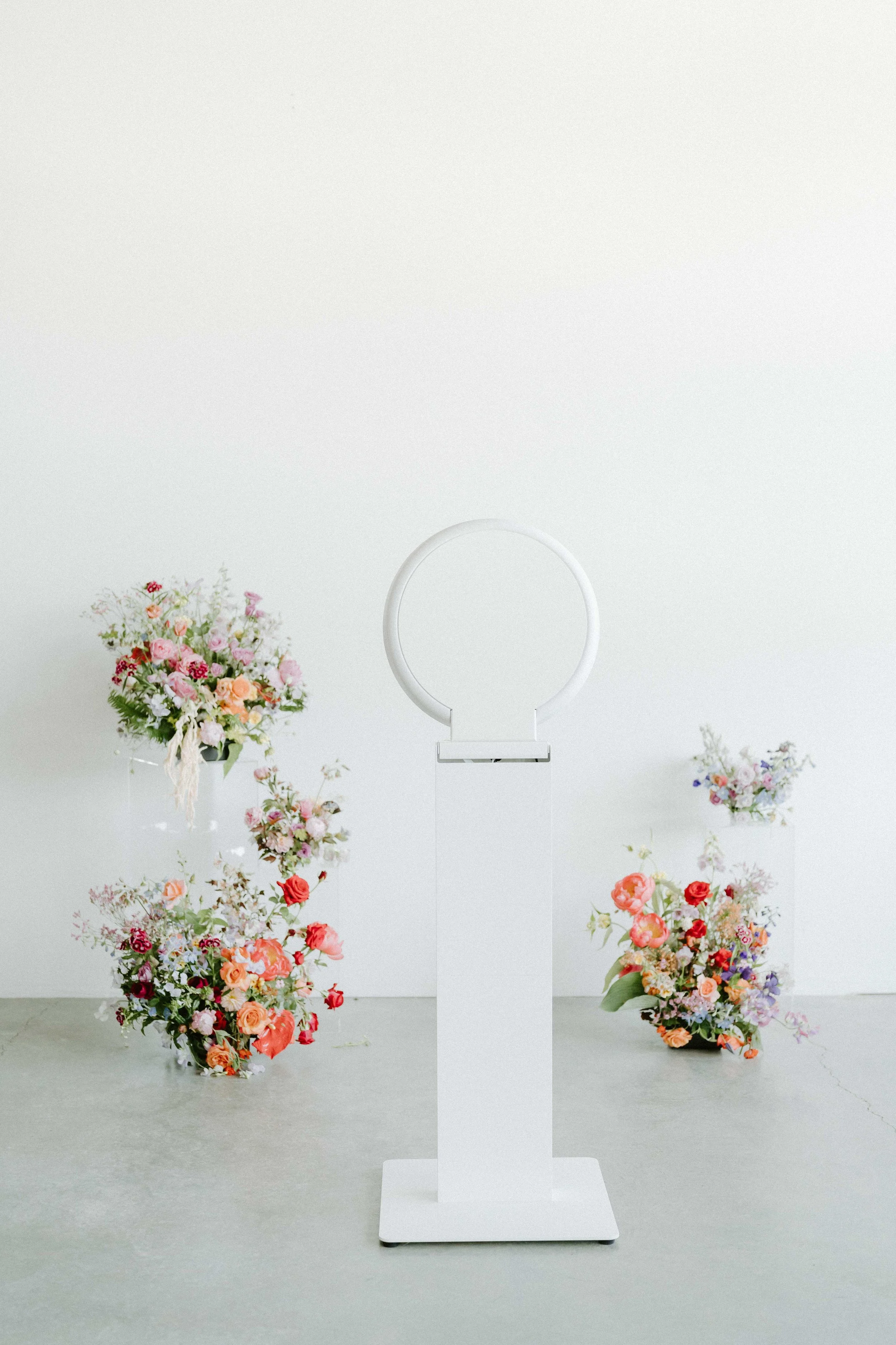 Photobooth for Garden Themed Wedding