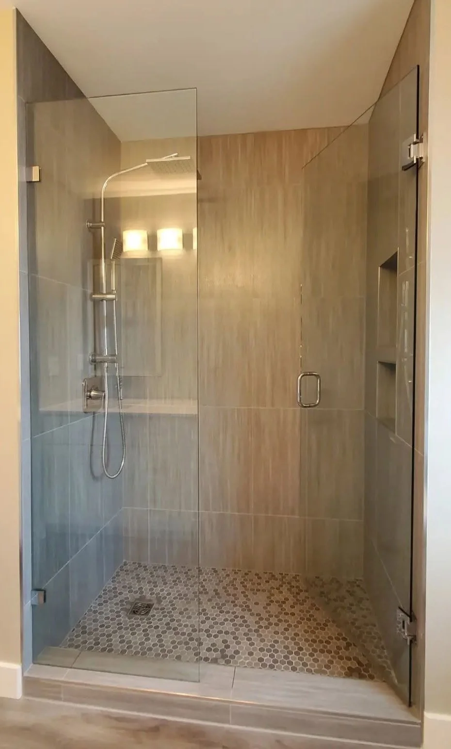 Custom tile shower renovation Nanaimo BC