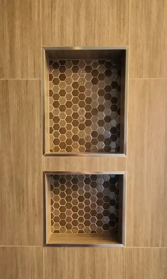 Custom shower niche Nanaimo BC