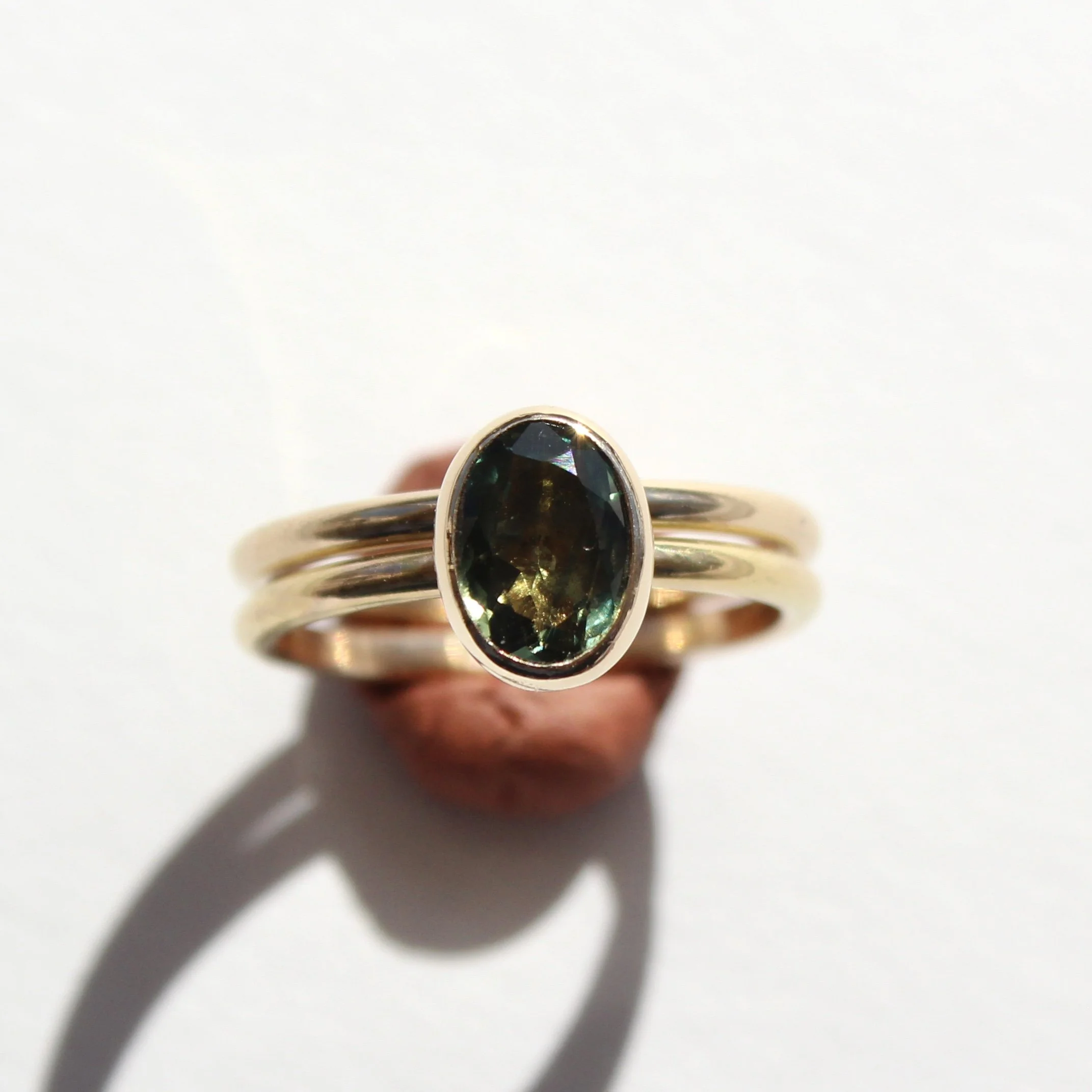 Sapphire in 14k Yellow Gold