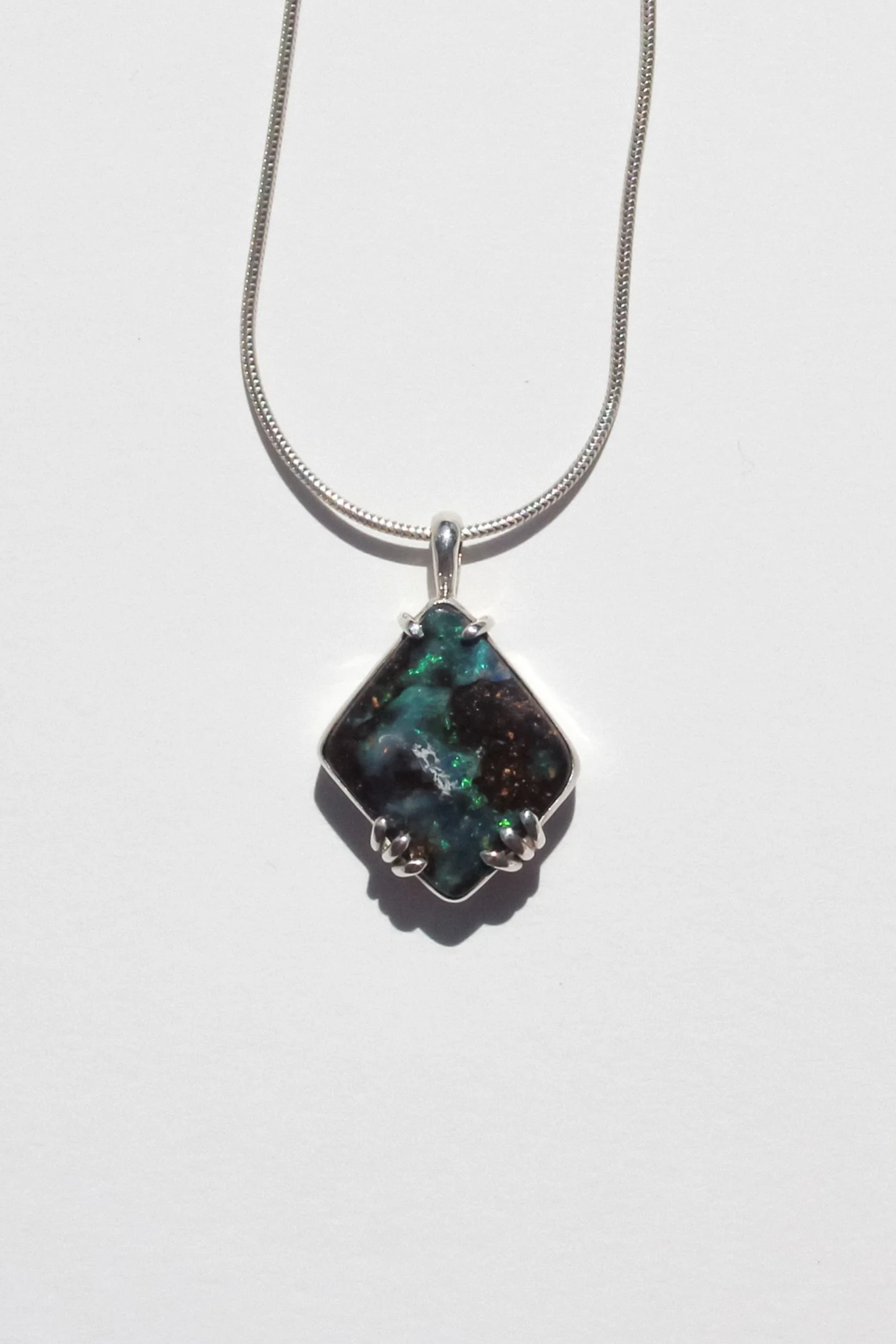 Australian Opal in Sterling Silver