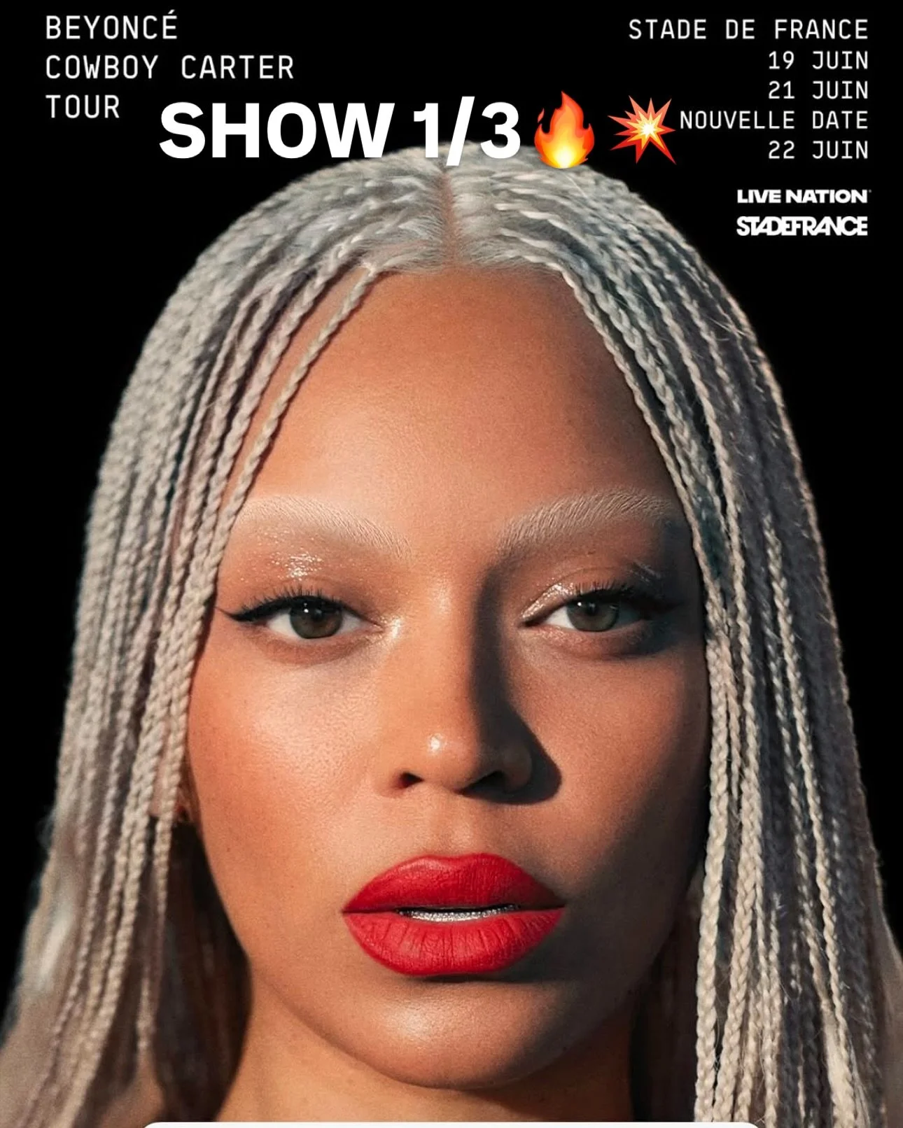 Show1/3💥🤗
#stadedefrance #show #eggcetera #catering #beyonce
