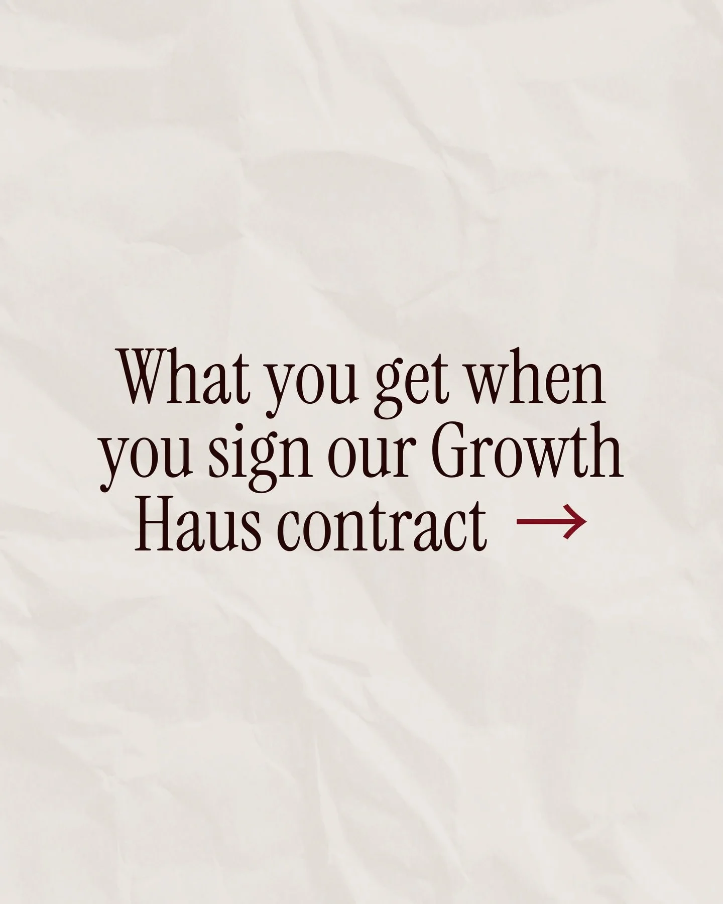 You&rsquo;ve spent enough time being the content micro-manager of your business&hellip; It&rsquo;s time to step into being the CEO.

The Growth Haus blends aesthetic &ldquo;front end&rdquo; visuals, with data-led &ldquo;back end&rdquo; ads to create 