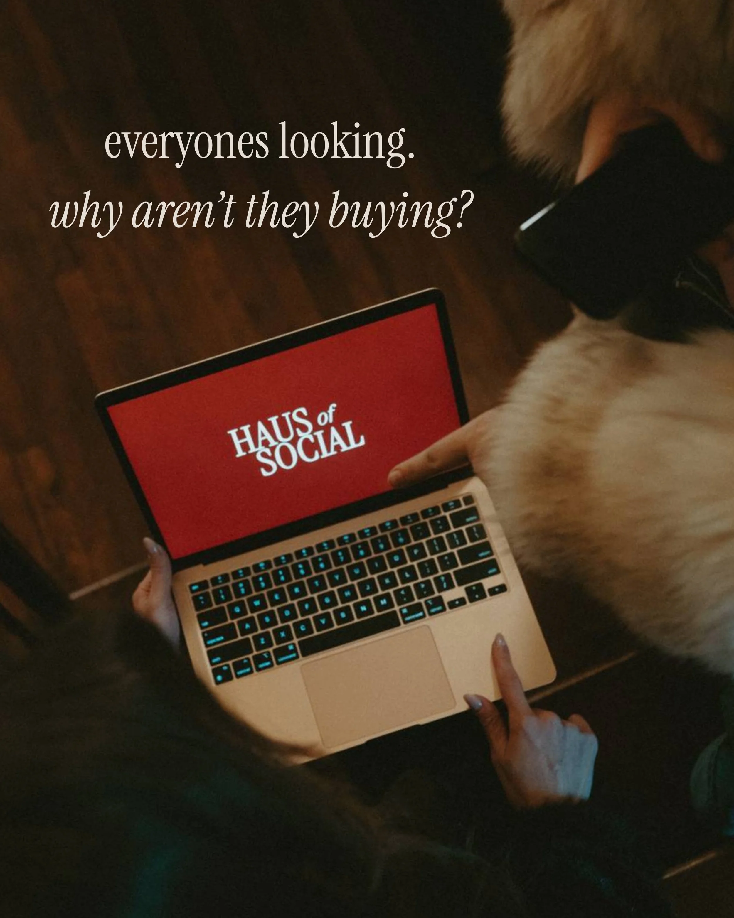 all eyes and no action.. 👀

can we be real with you? we work really hard on our clients social media accounts. we create great content, ads, copy, and get consistent traffic to their website.

but sometimes we find a leak: content ➝ profile visit ➝ 