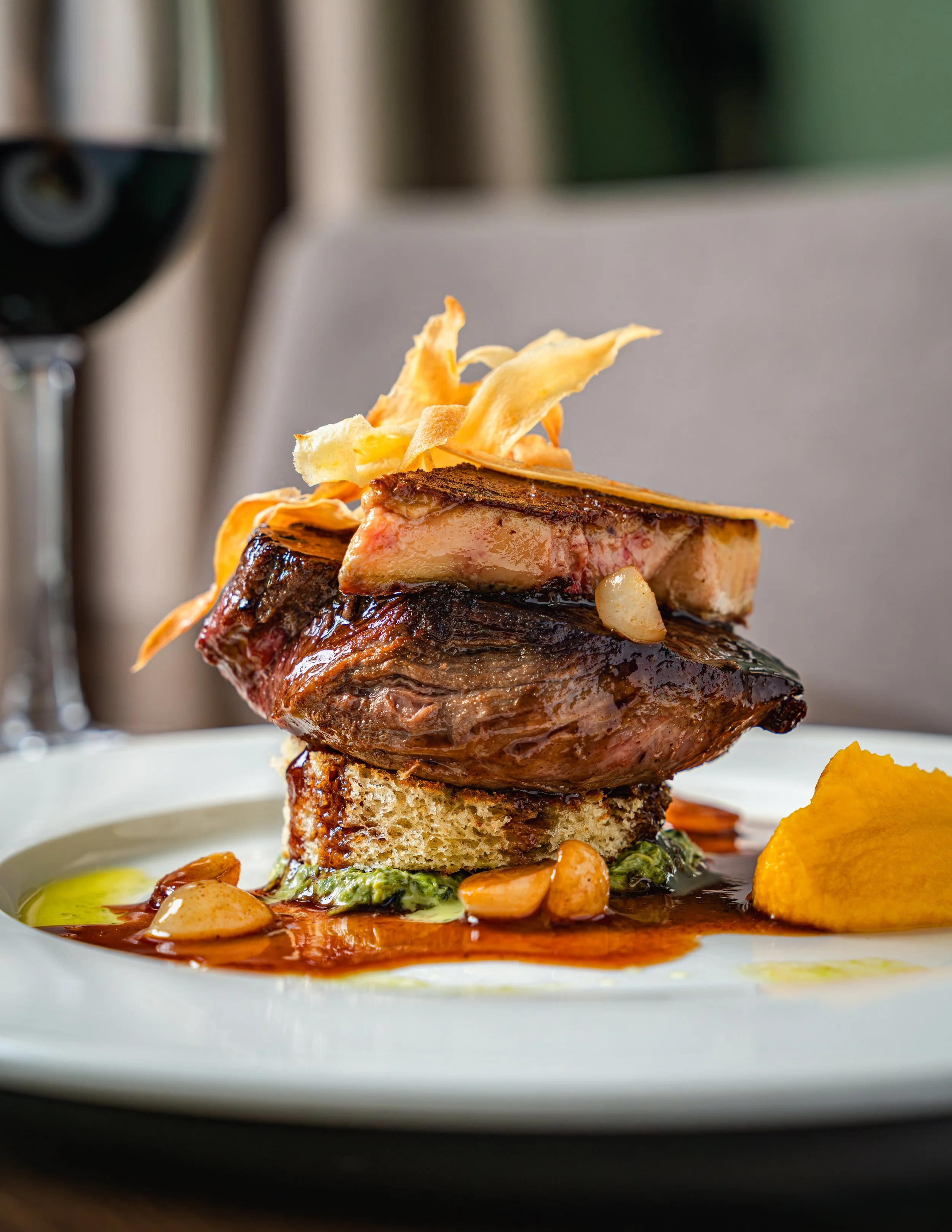 Fillet of Beef and Foie Gras, An Port Mor Restaurant, Westport
