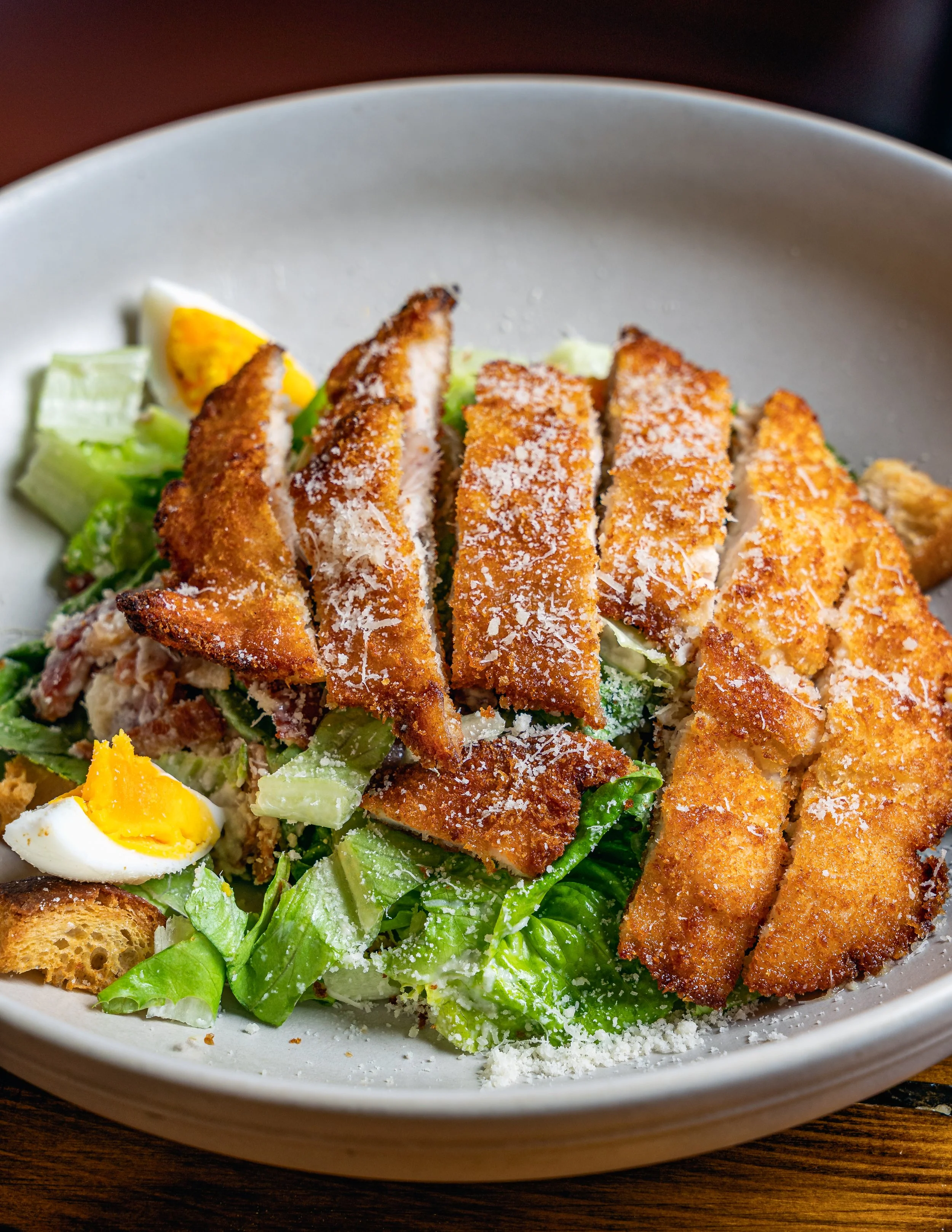  Crispy Chicken Caesar Salad from JJ O'Malley's restaurant, Westport