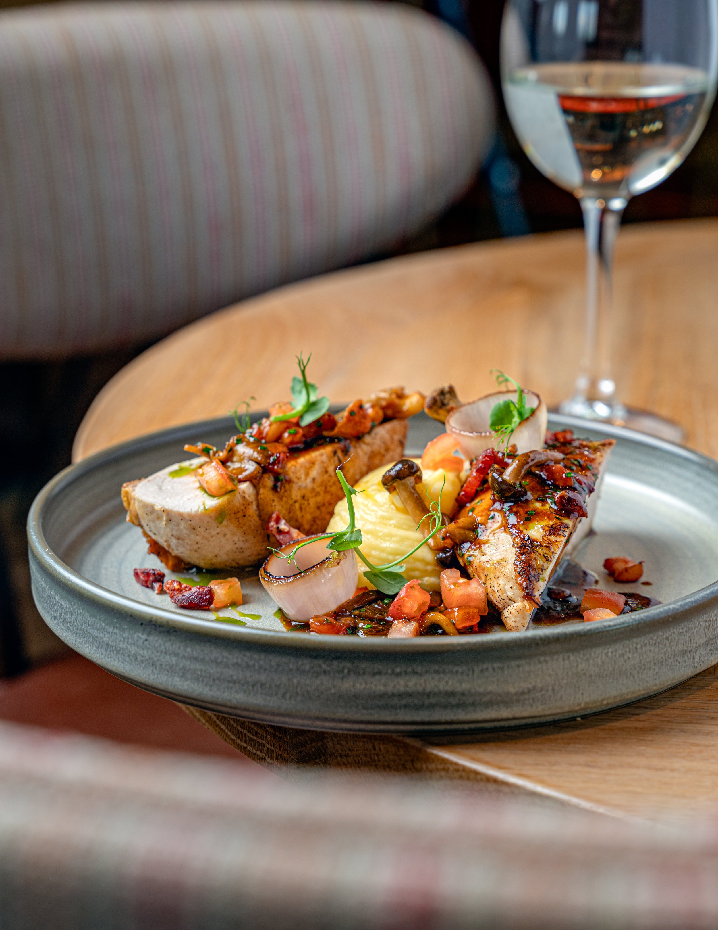 Chicken from Luseas Rooftop restaurant at Westport Coast Hotel