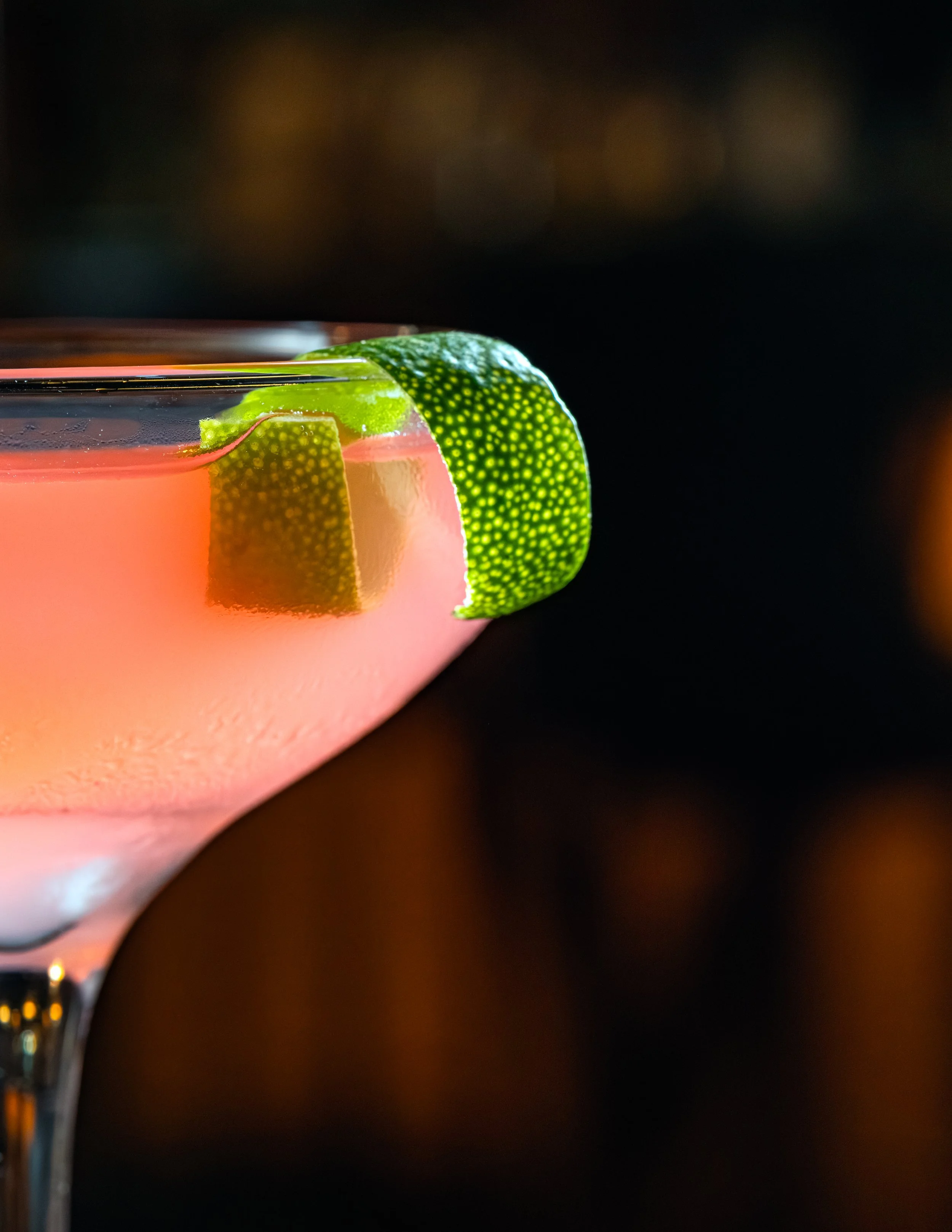 Cocktail from The Coast Bar at Westport Coast Hotel 