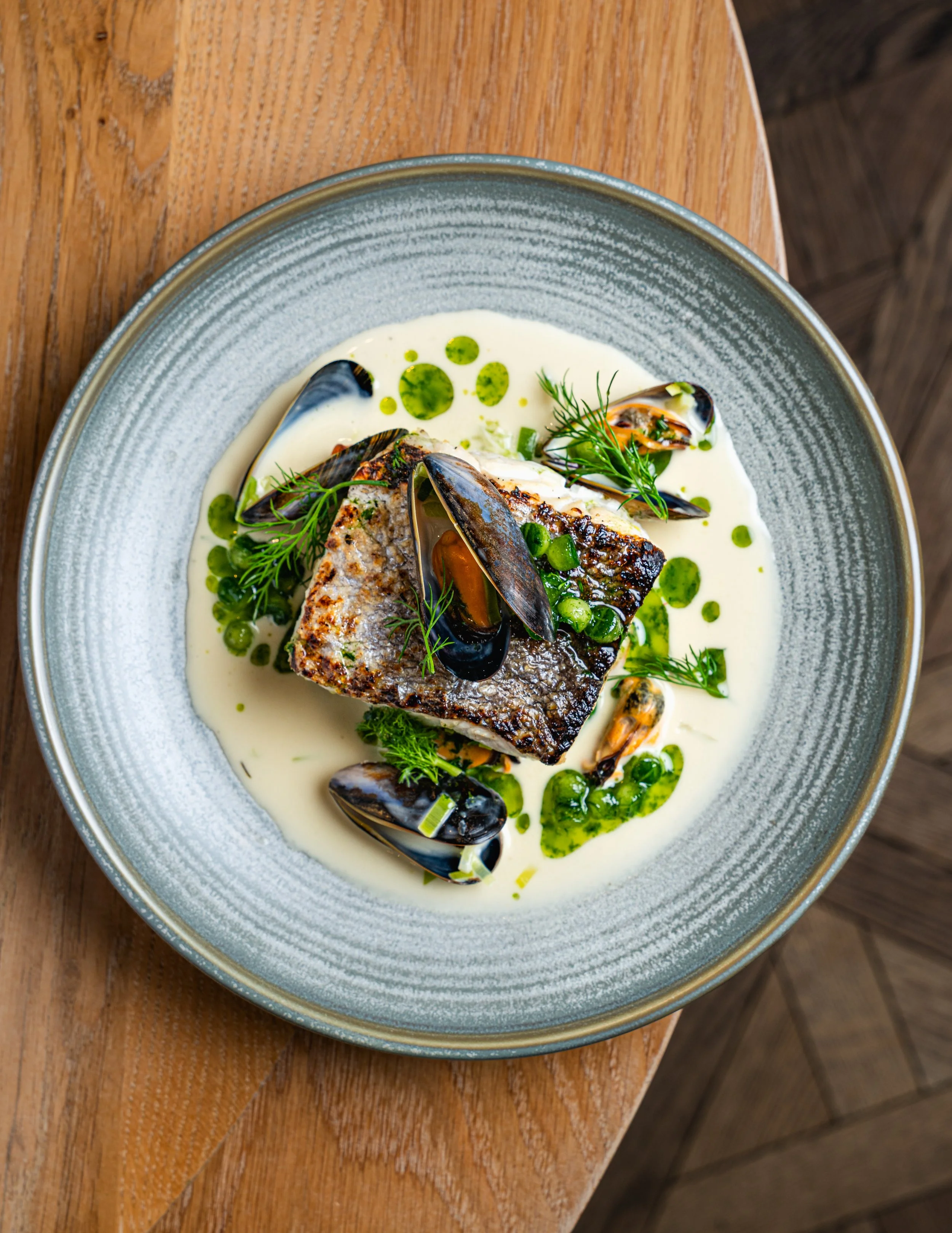 Hake from Luseas Rooftop restaurant at Westport Coast Hotel