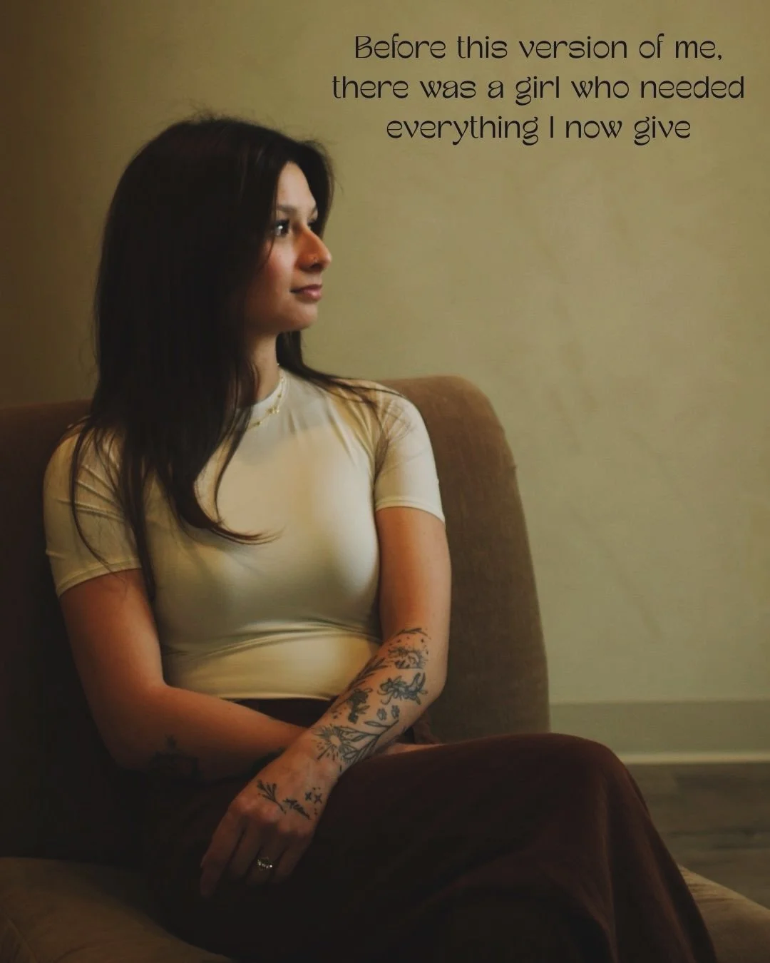 There&rsquo;s something about this trend that really stayed with me. 

&bull;

Looking back at these versions of me&hellip; I see softness, and a little girl who felt everything so deeply. 

Even when she didn&rsquo;t know what to do with it. 

&bull