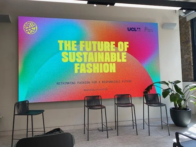 The Future of Sustainable Fashion panel