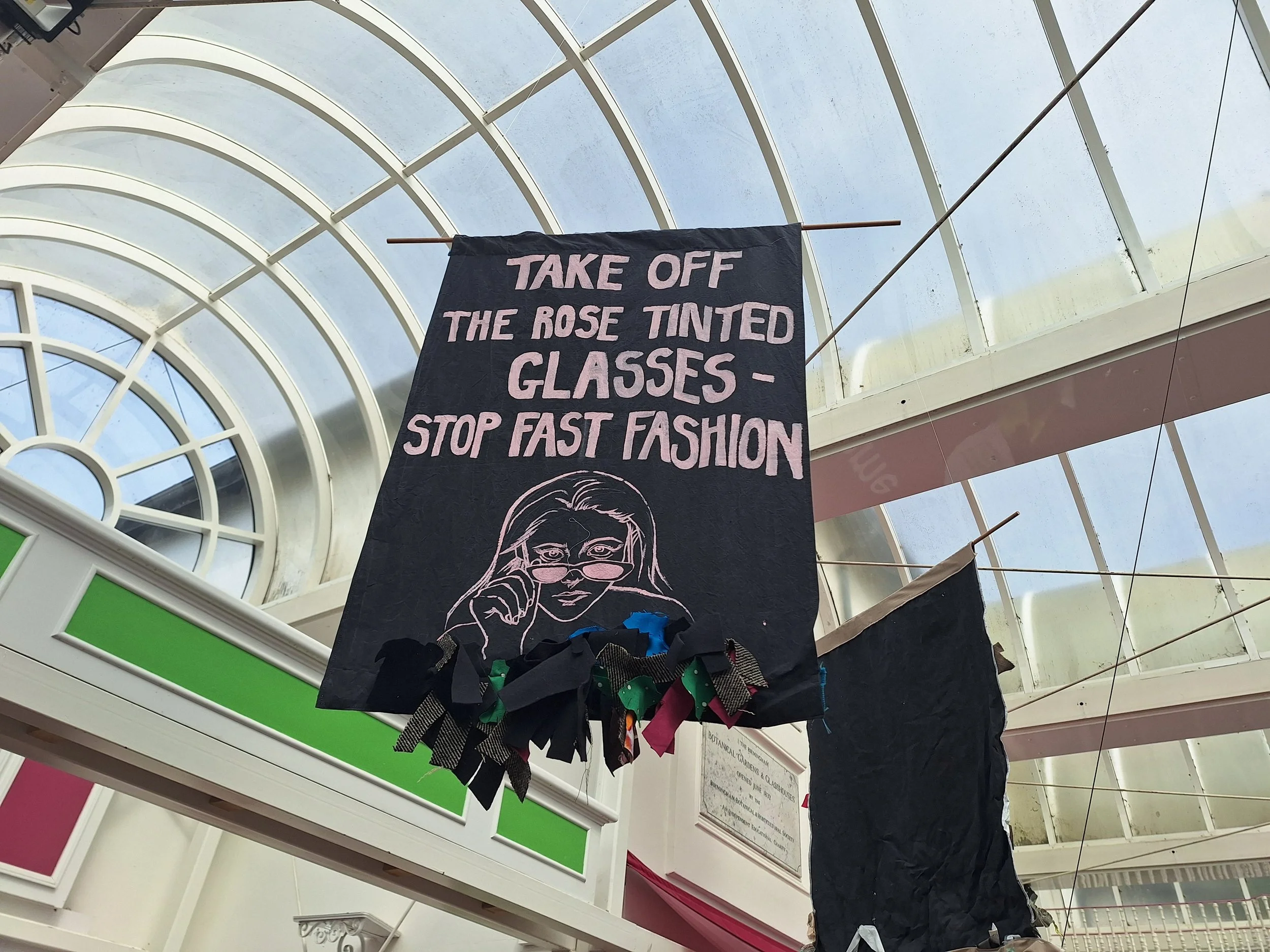 Stop Fast Fashion Hanging: Credit Kayleigh Parkes