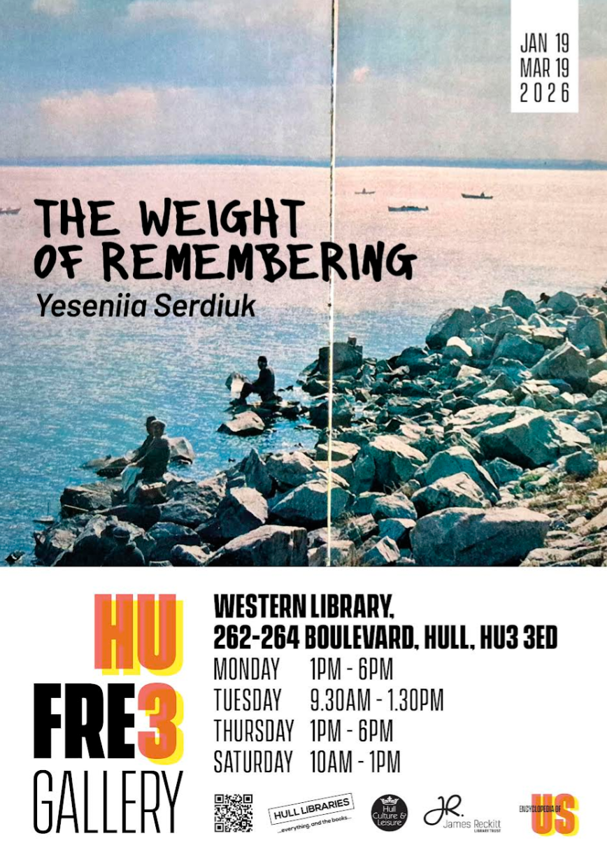 Solo Exhibition The Weight of Remembering Yeseniia Serdiuk