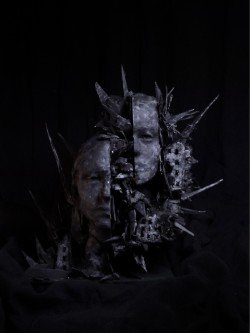 Trauma.
15cm × 20cm. Mixed media.