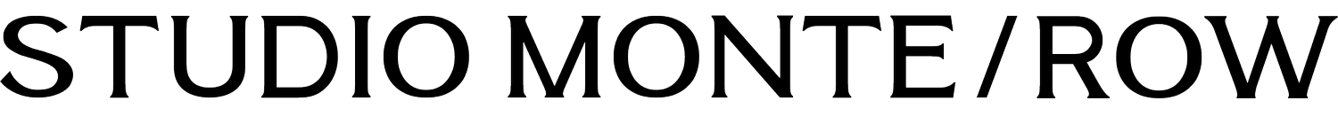 studio MONTE/ROW