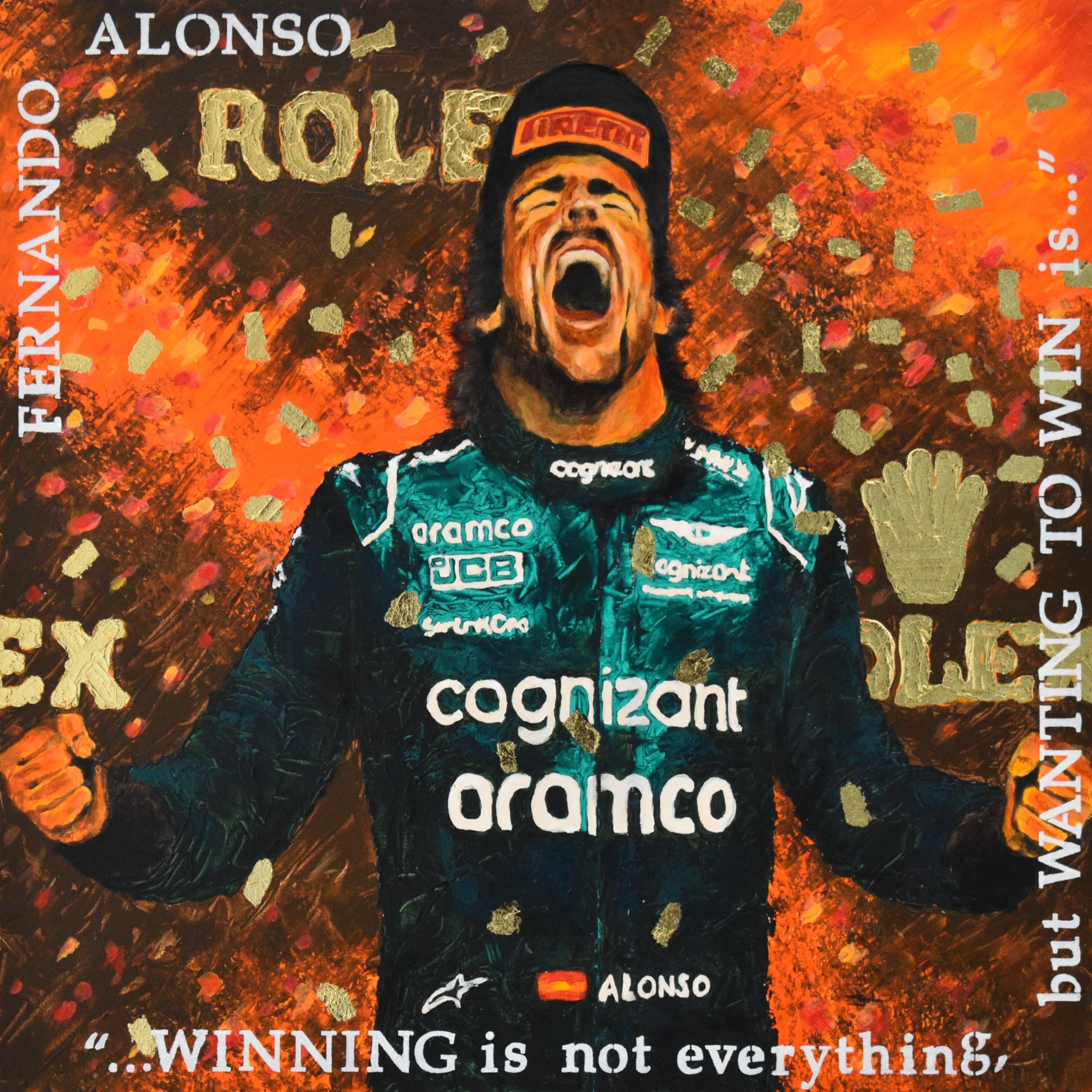 Winning Is Not Everything – Alonso (Print)