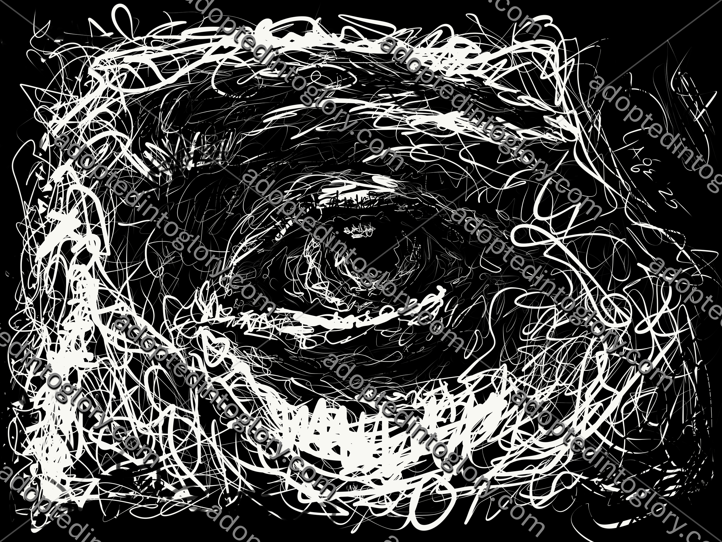 "SEE" by Gage Kinney Digital Artwork