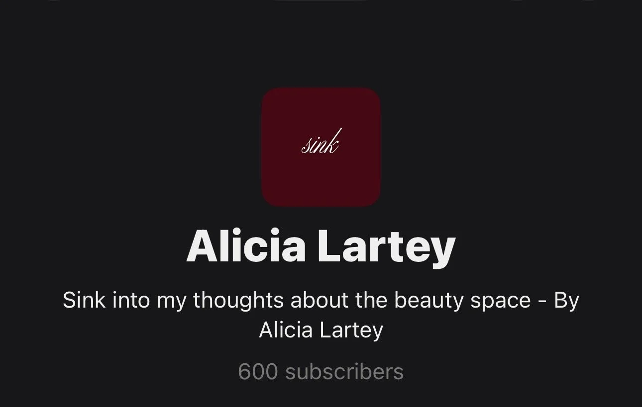  23/03/2025  - Alicia launches her blog 'sink'