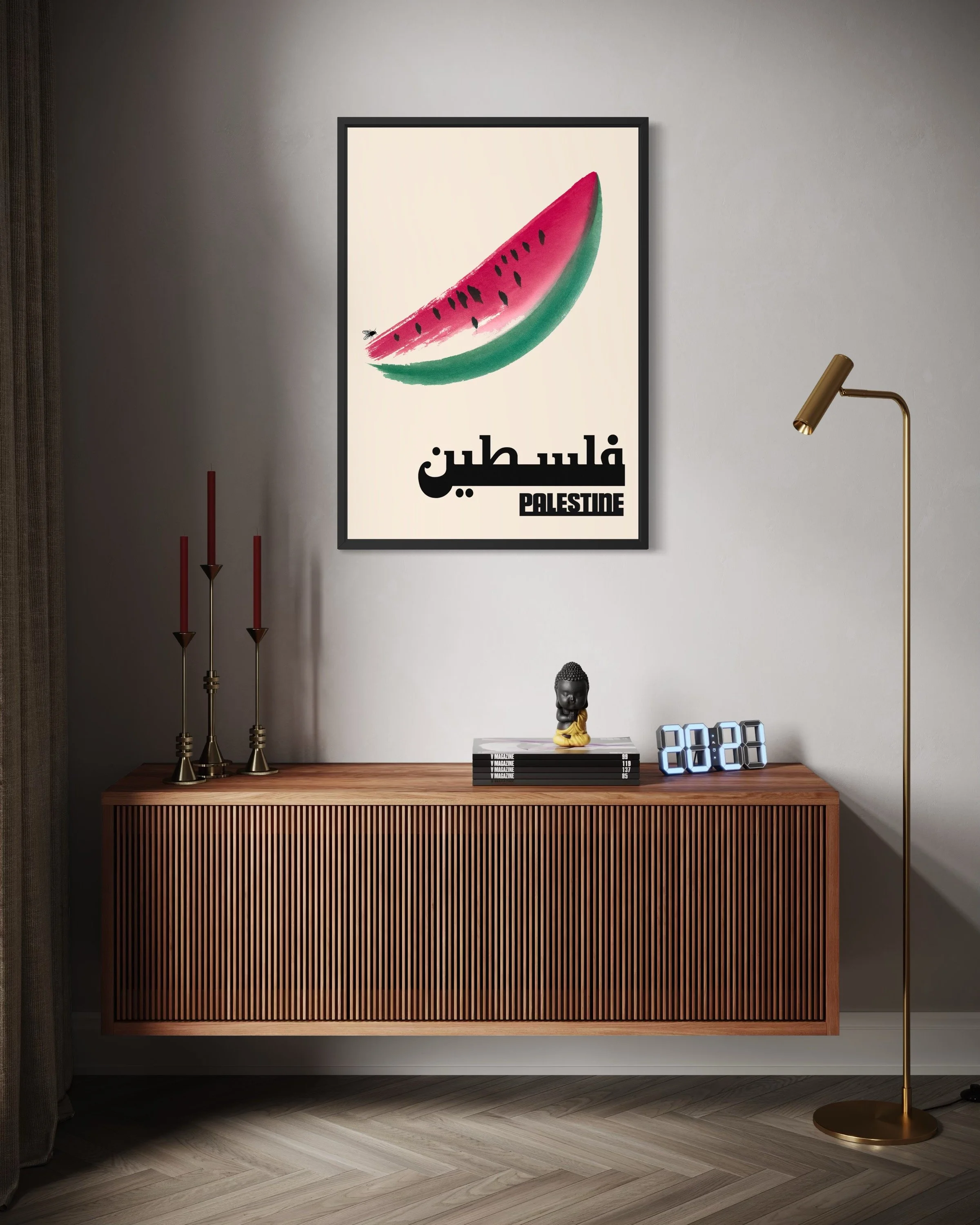Watermelon Pro Palestine Poster