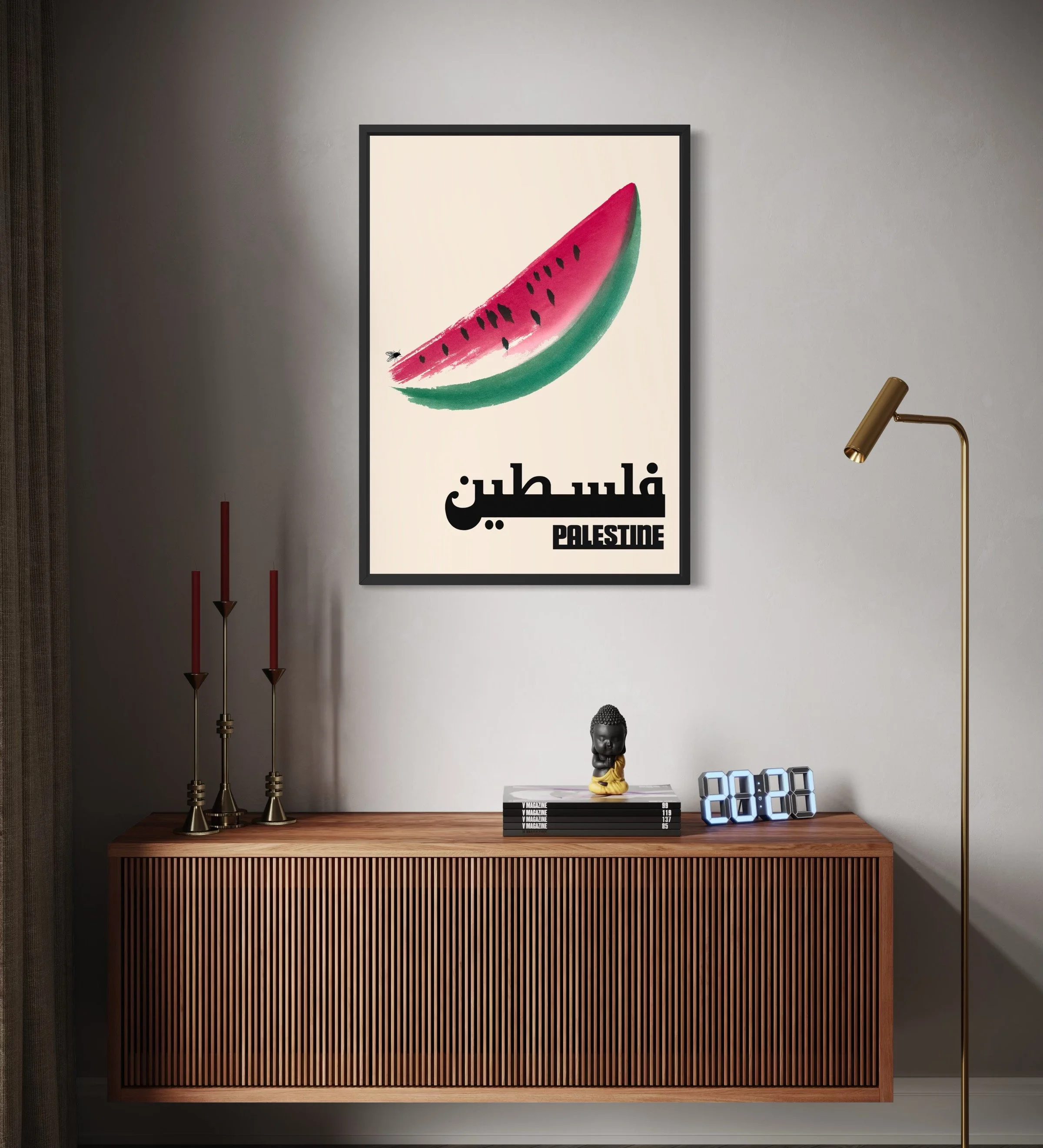 Palestine watermelon poster