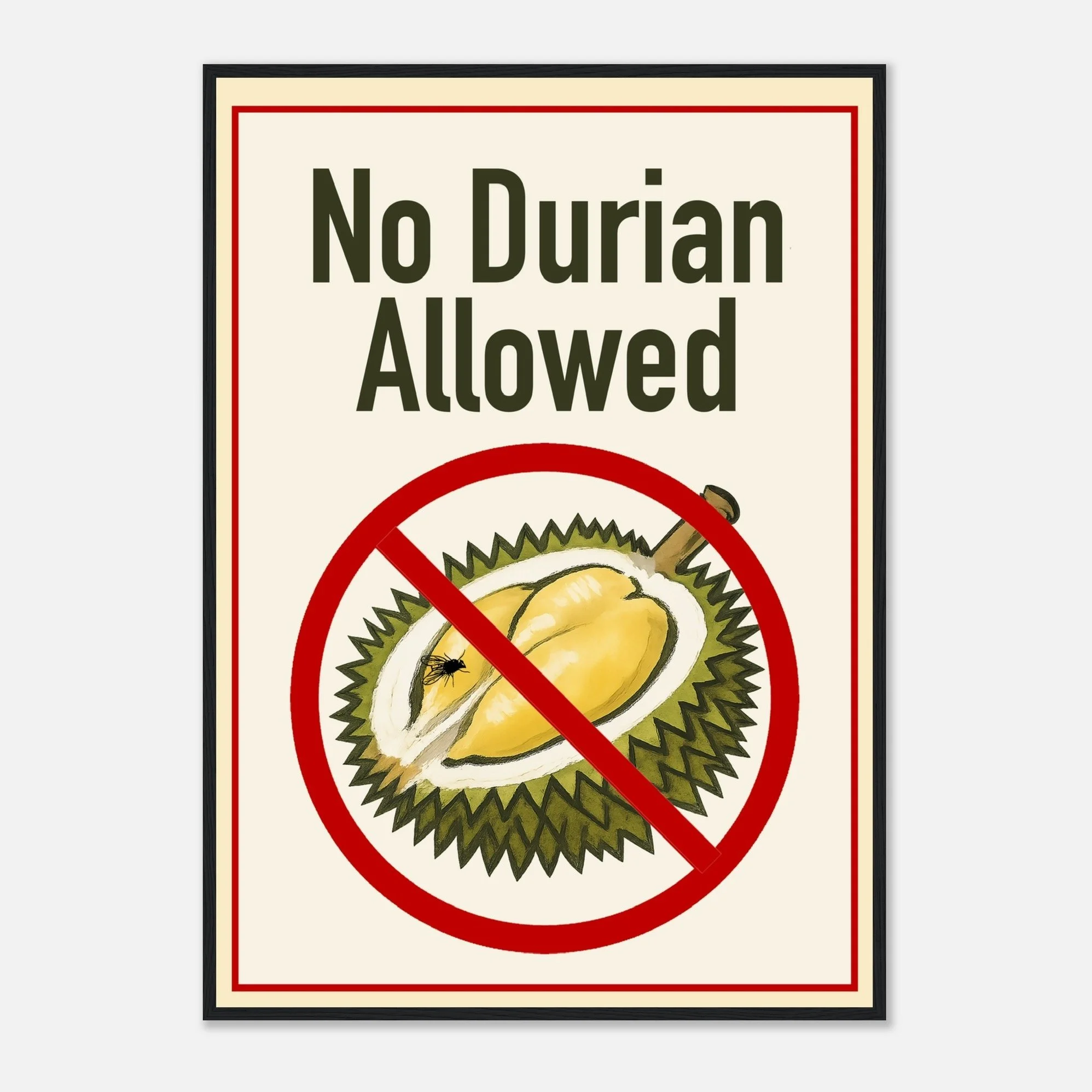 No Durian Allowed