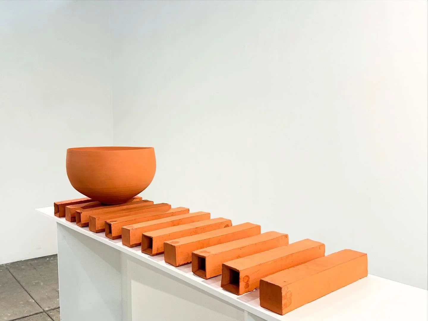 A pice getting ready for my thesis show. 

#terrasigillata #ceramics #art #clay #himom