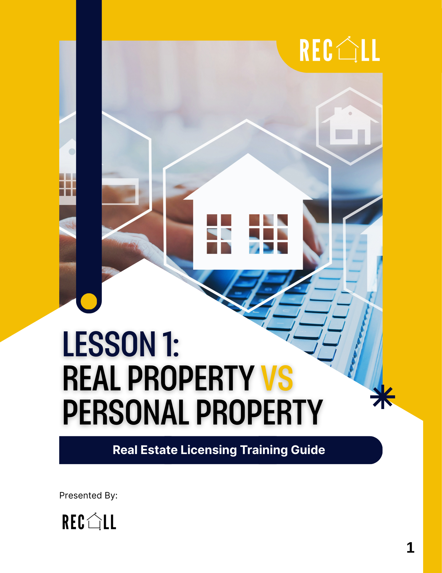 Workbook 1: Real Property vs Personal Property
