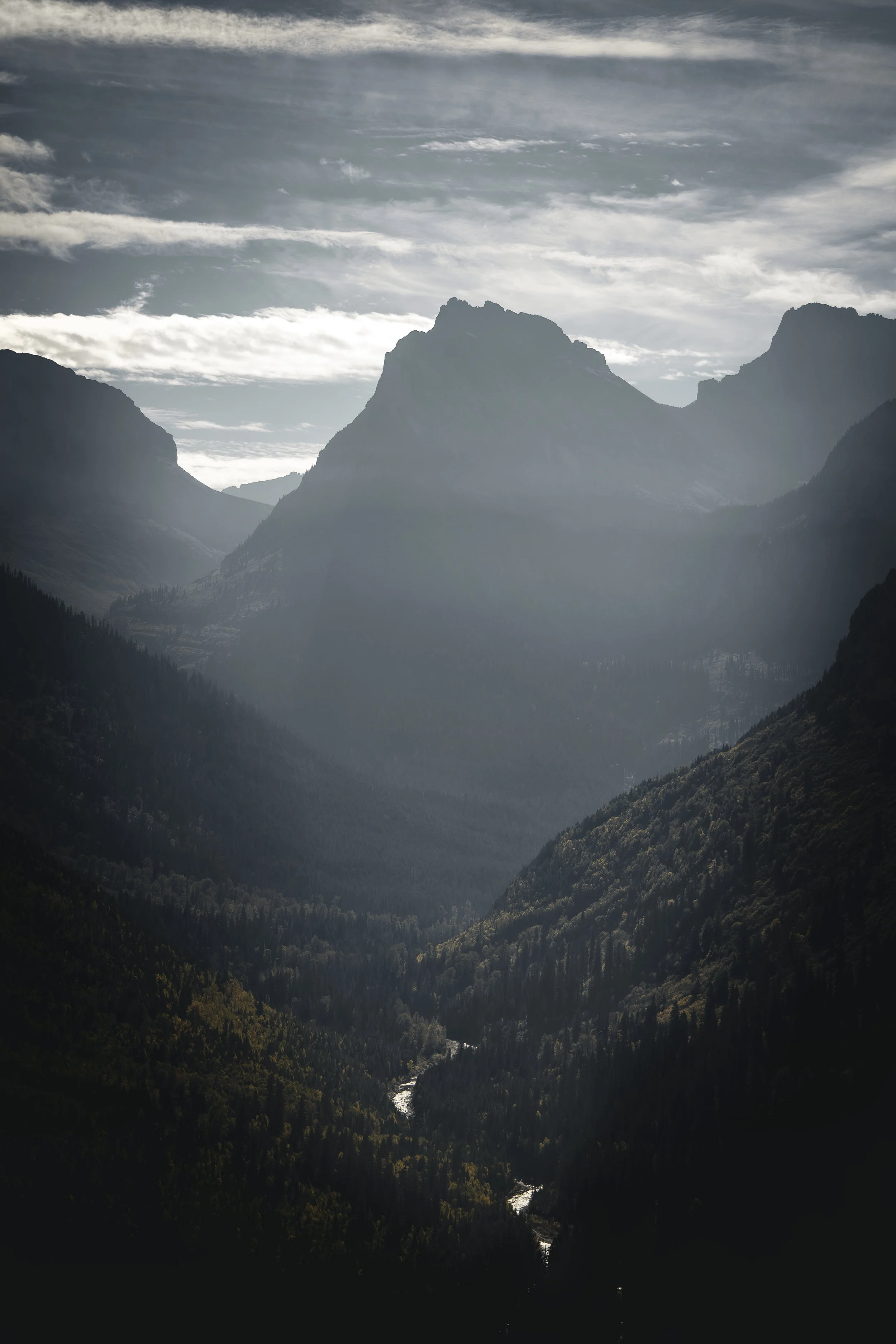 River with light beam Glacier copy.jpg