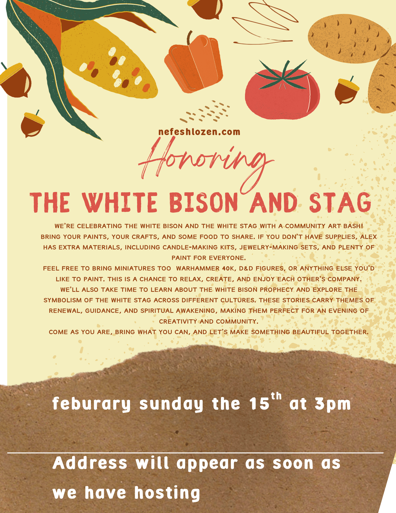 white buffalo and stag fest 