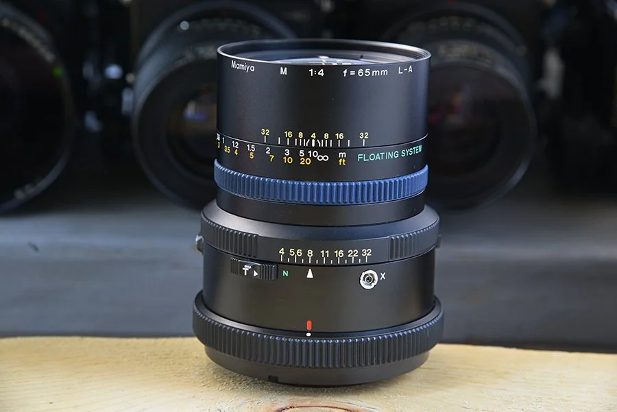 Mamiya M 65mm f4 FL Floating Element lens