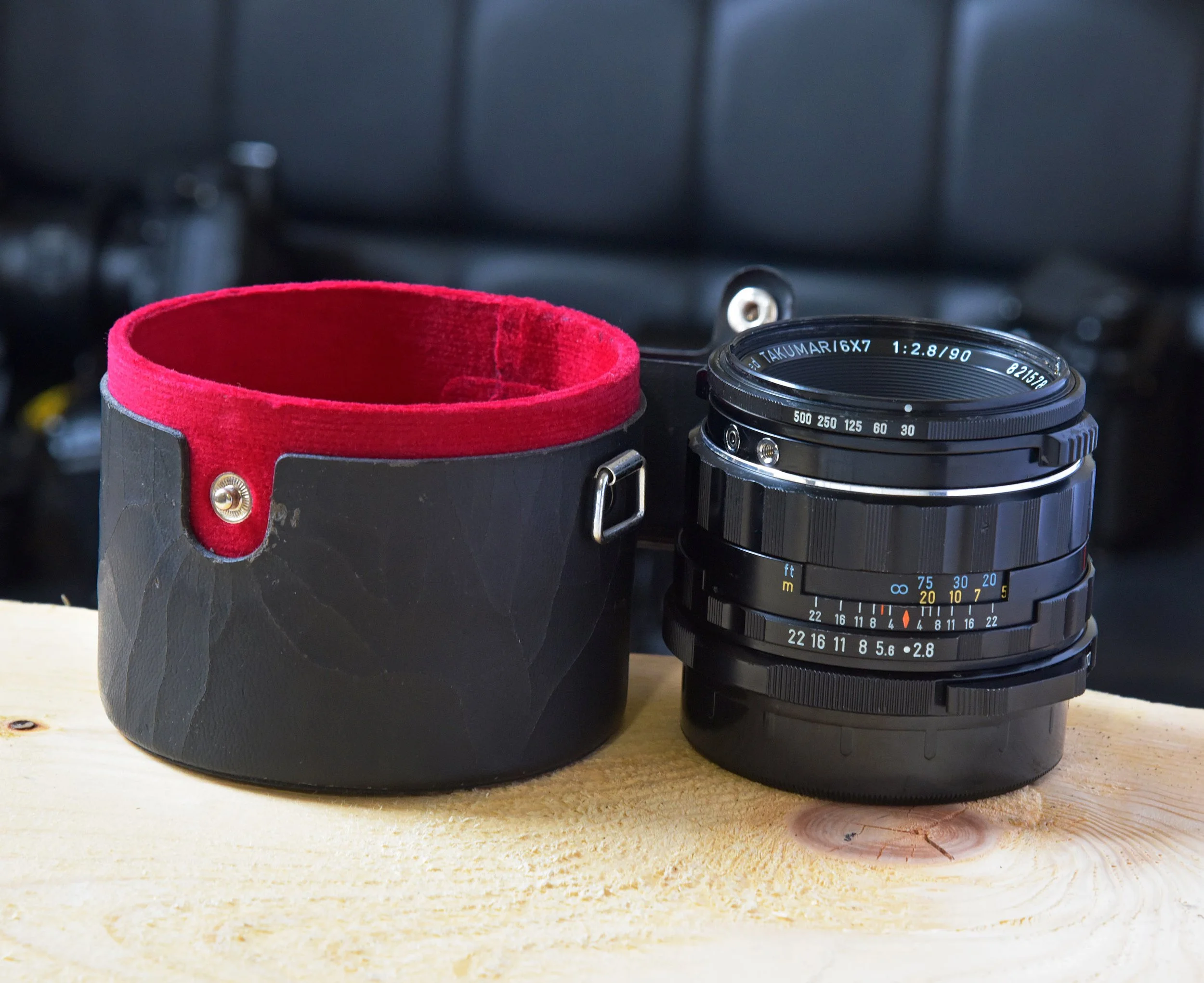 Asahi Pentax SMC Takumar 6x7 90mm f2.8 Leaf Shutter