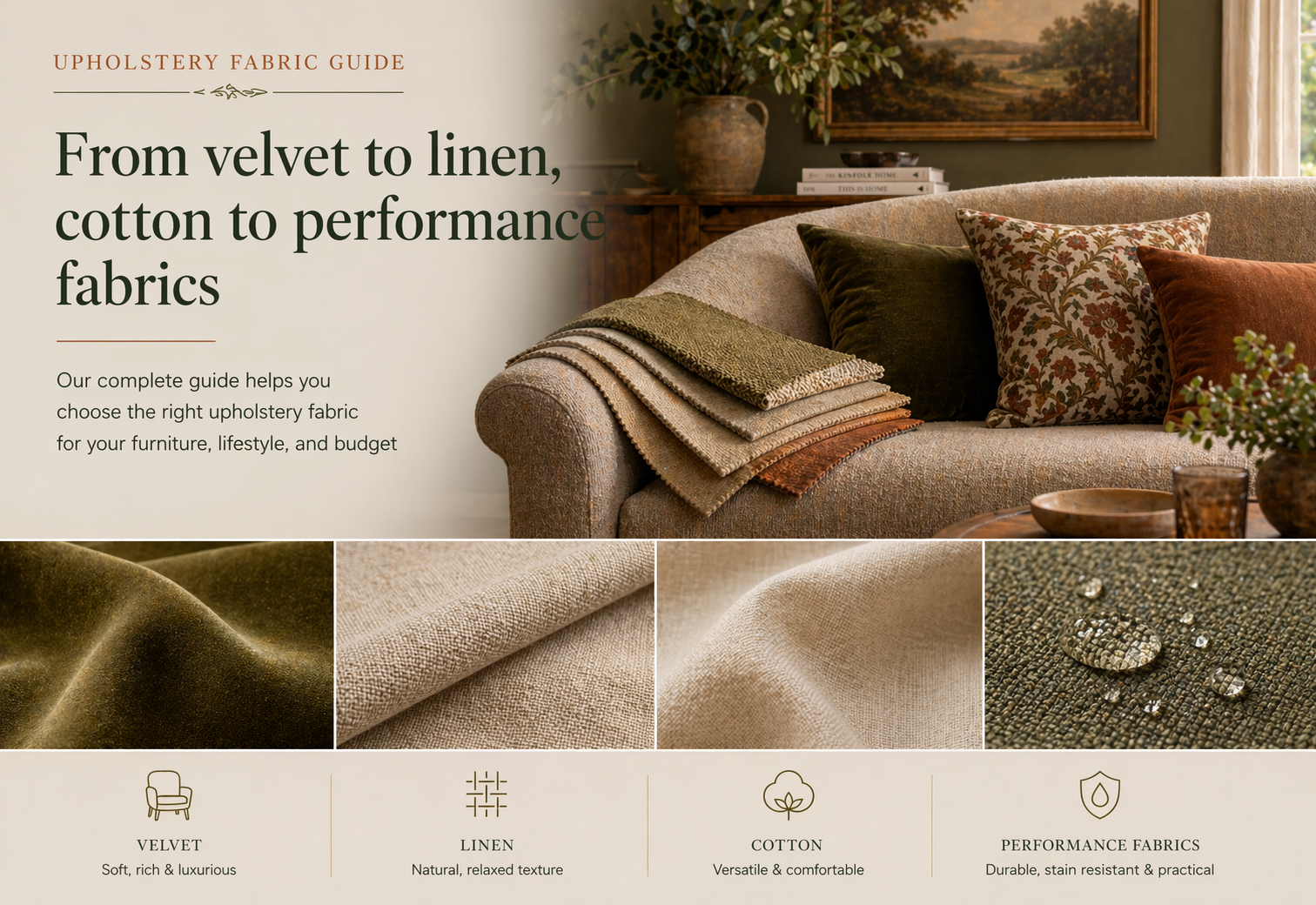 The Complete Guide to Choosing Upholstery Fabric