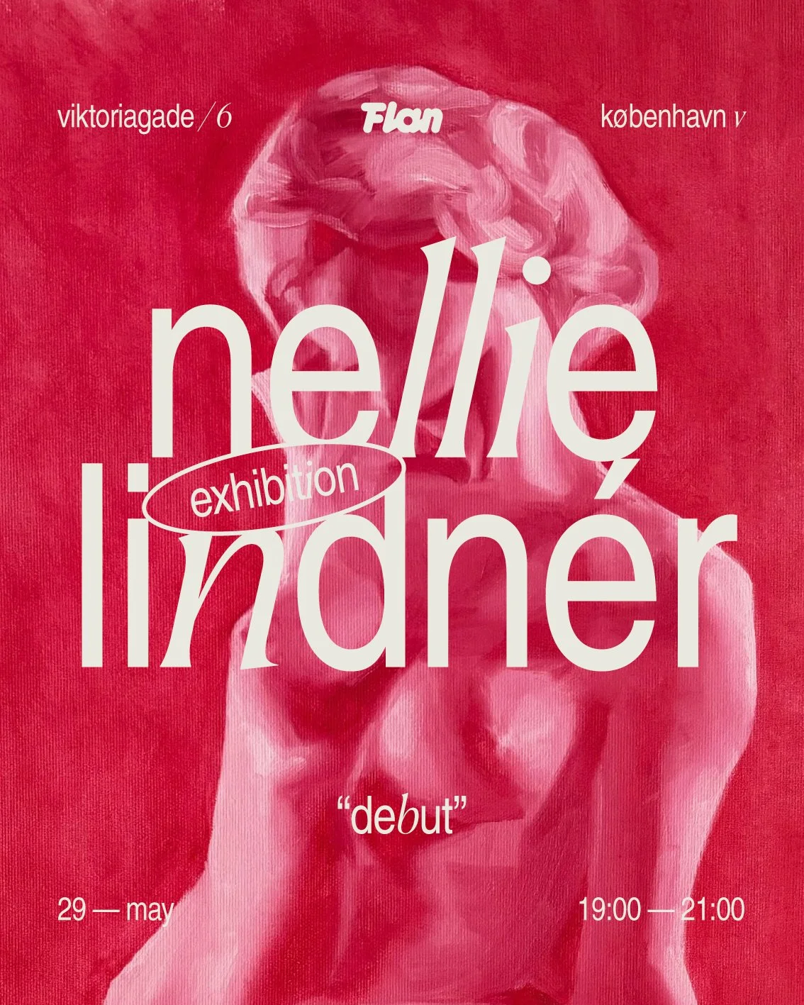 "Debut" — Exhibition opening night by Nellie Lindnér