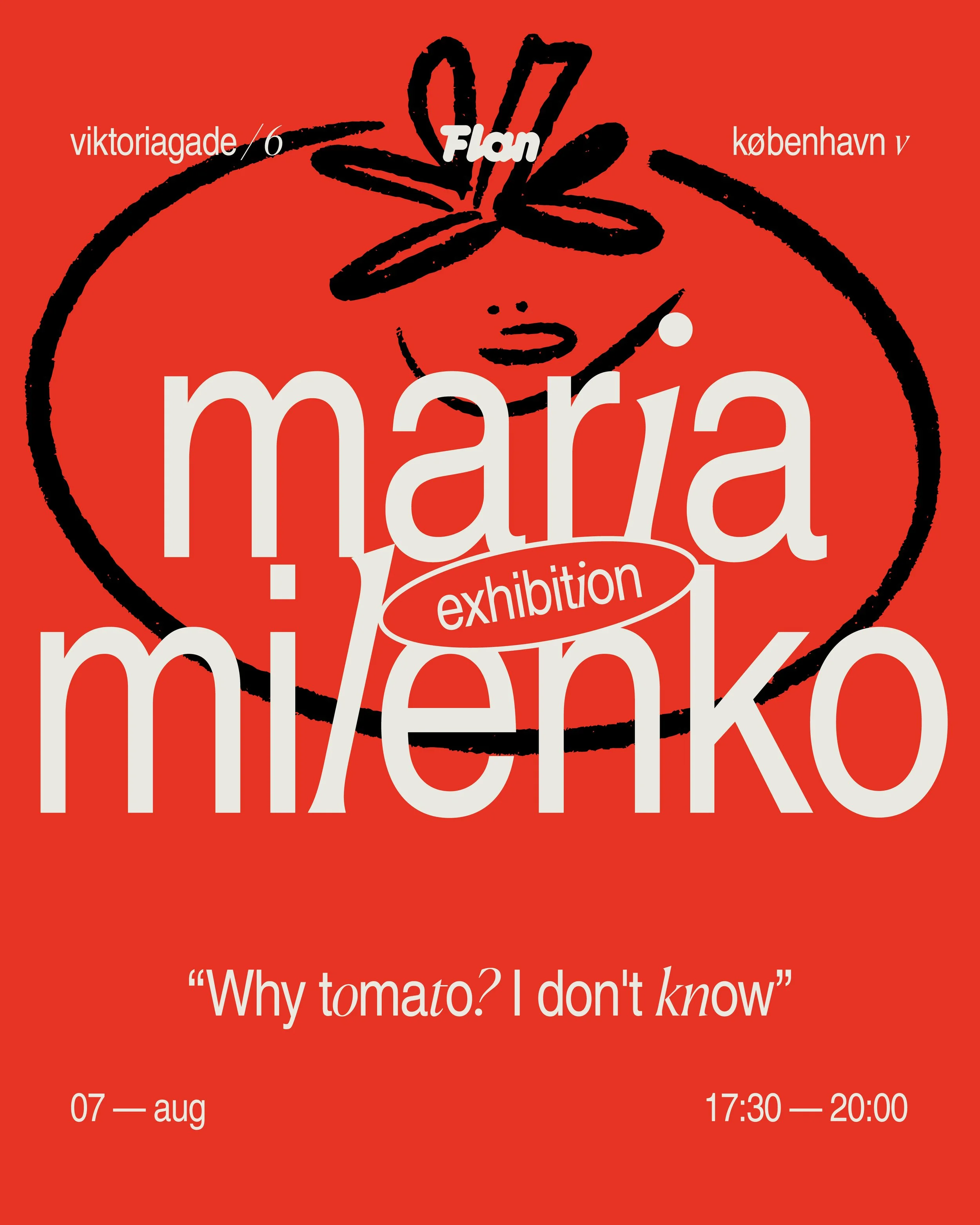 "Tomato" — Exhibition opening night by Maria Mileńko
