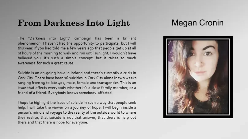 From Darkness into Light Photo Essay Marketing Meg 2.webp