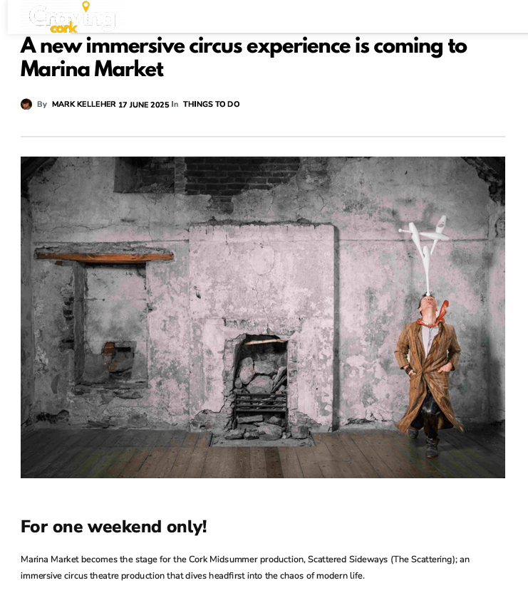 Press Release published on Craving Cork