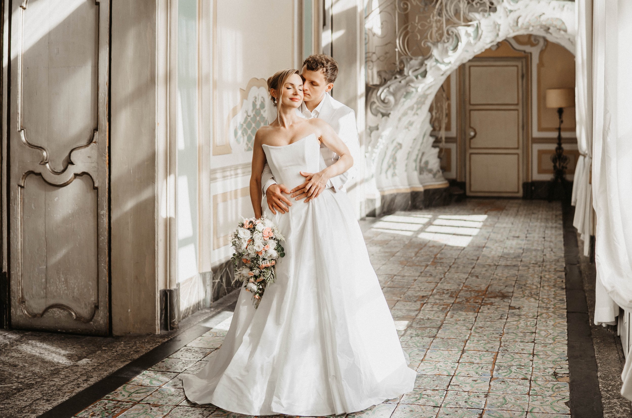 Anna & Sviatislau - A Glam elopement in Catania, Sicily