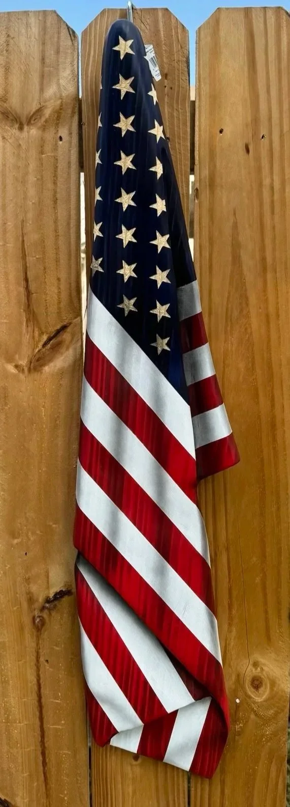 Draped American Flag - Traditional, Rustic, Betsy Ross