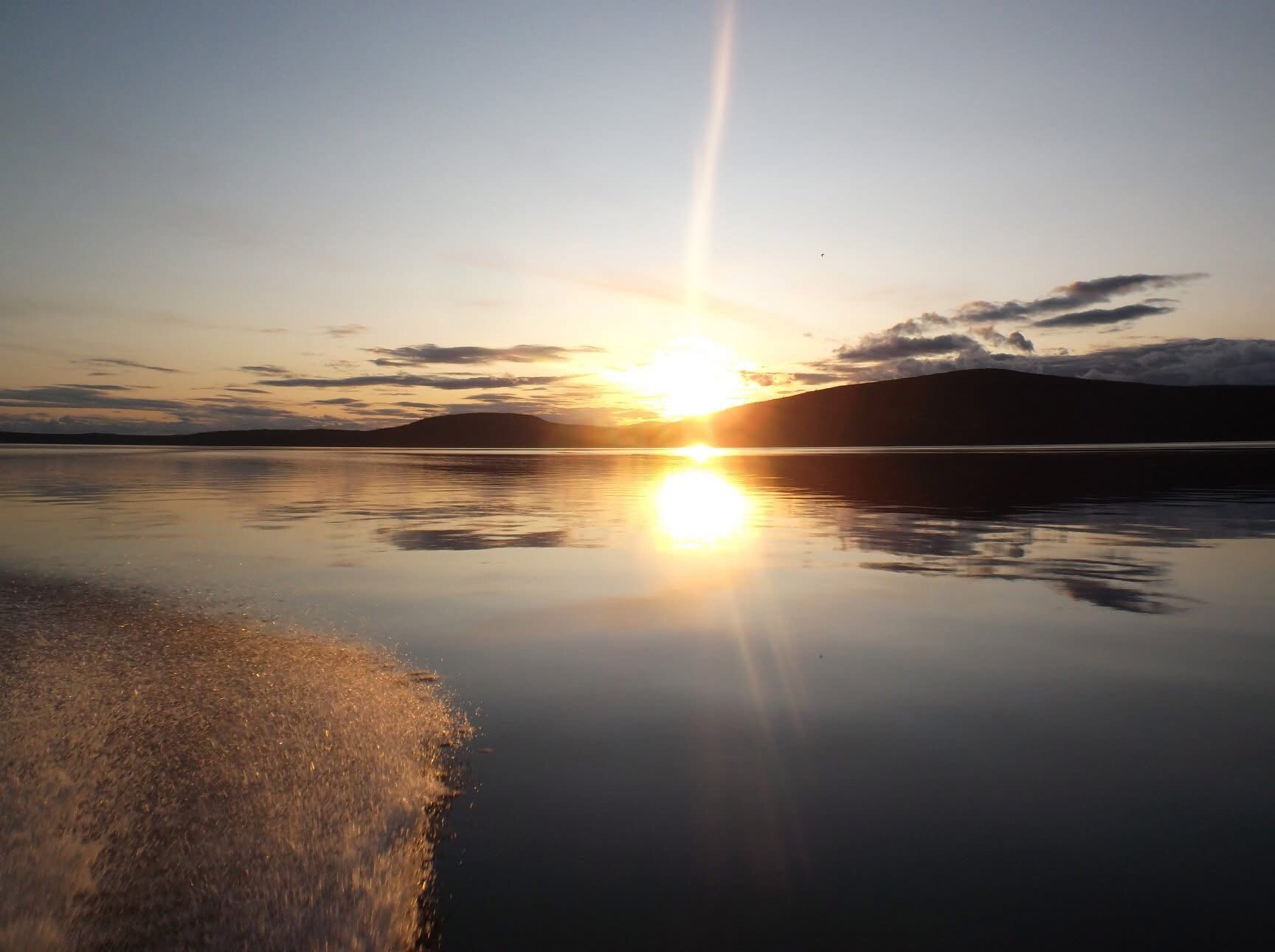 Calm Days on some of the Best Salmon Fishing