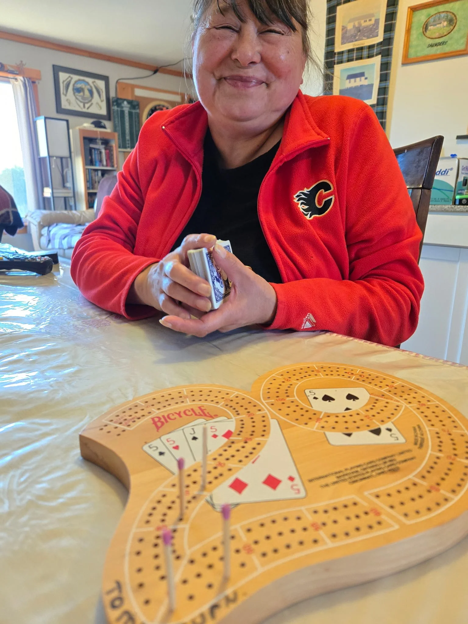 Bide your time with a game of crib