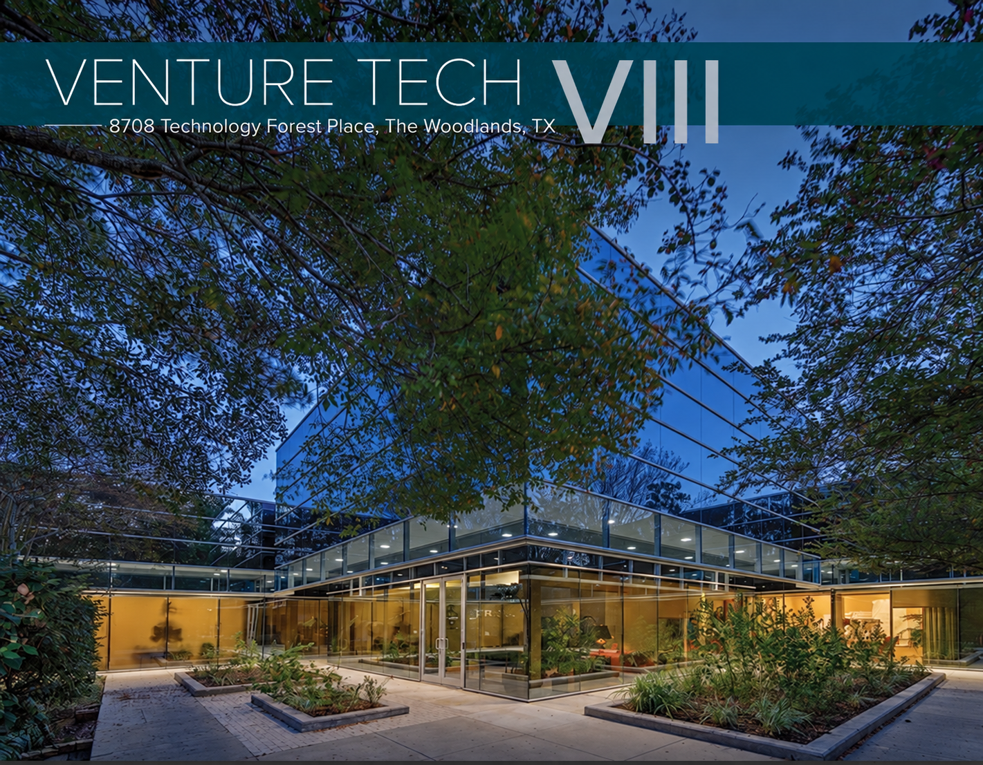 Venture Tech VIII office building at 8708 Technology Forest Place in The Woodlands, Texas