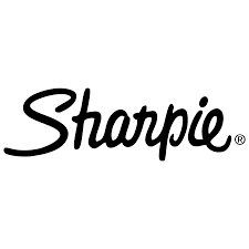 Sharpie logo in black script font on a white background.