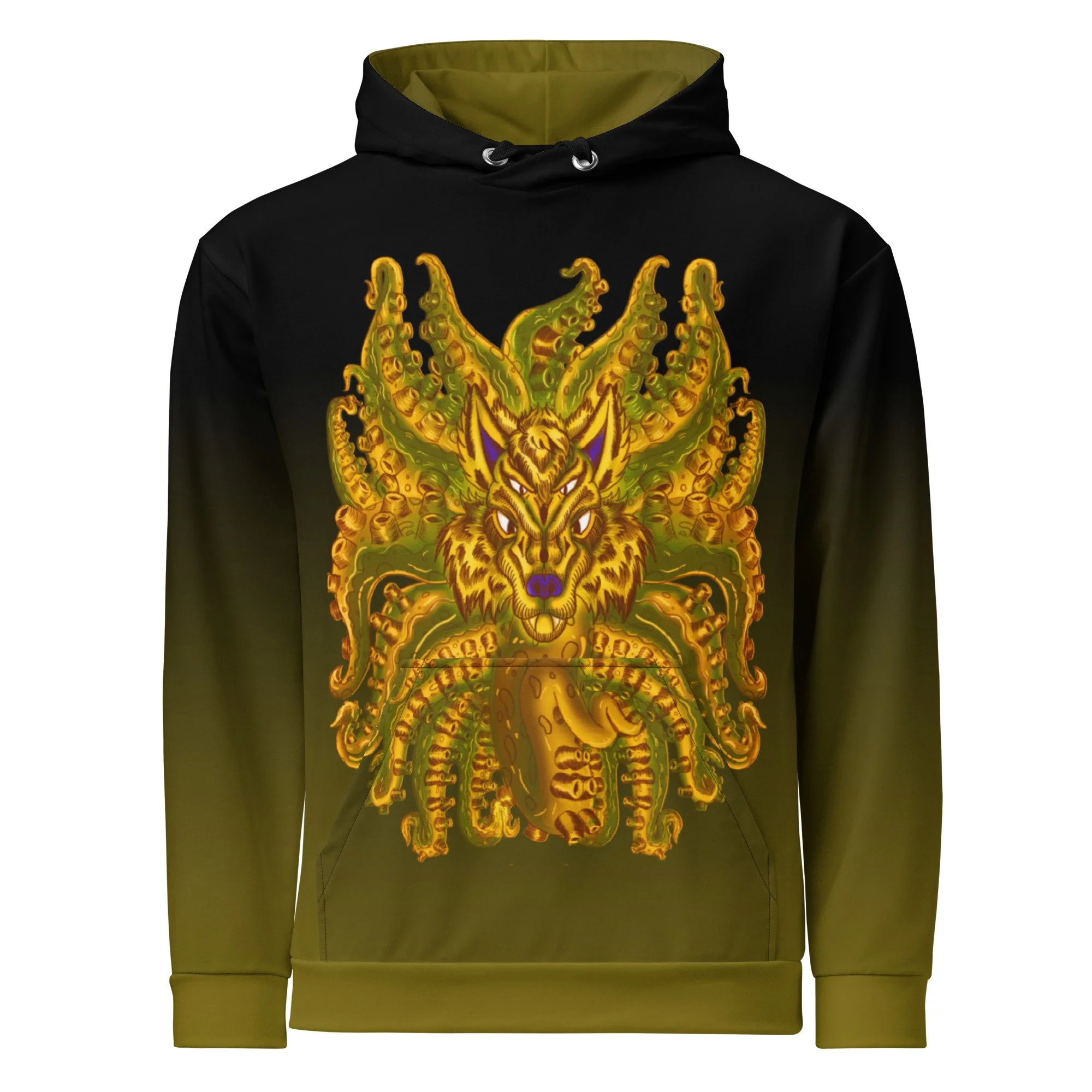 Golden Wolf Tulu Unisex Hoodie