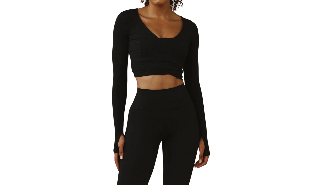 This Ballerina Wrap Top (it's embarrassing how much I wear this top...)