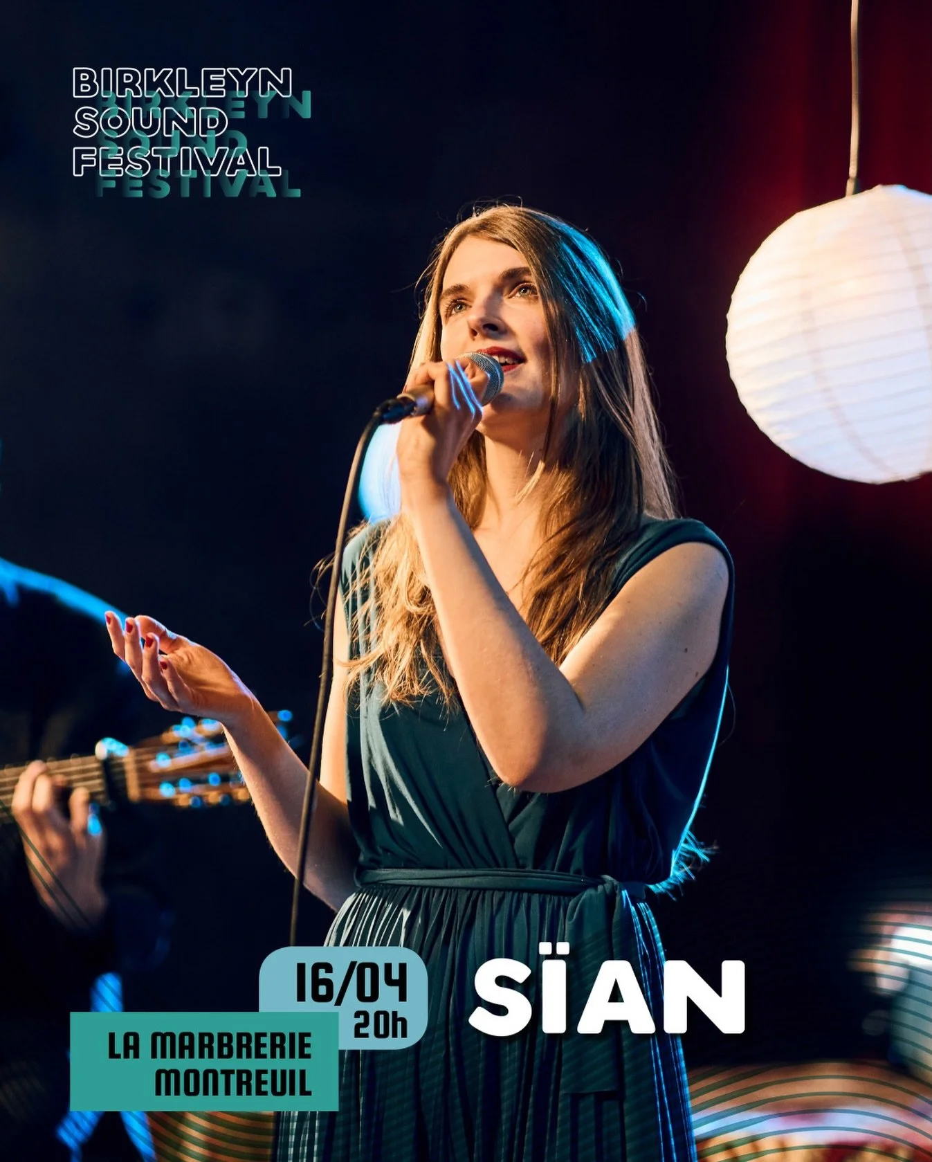 Un carnet de voyage int&eacute;rieur, une voix singuli&egrave;re.
Le 16 avril, S&iuml;an @sian_officiel en concert au Birkleyn Sound Festival @birkleyn_sound production Birkleyn Sound, &agrave; la @la_marbrerie &ndash; Montreuil.

Photo : @thomasrada