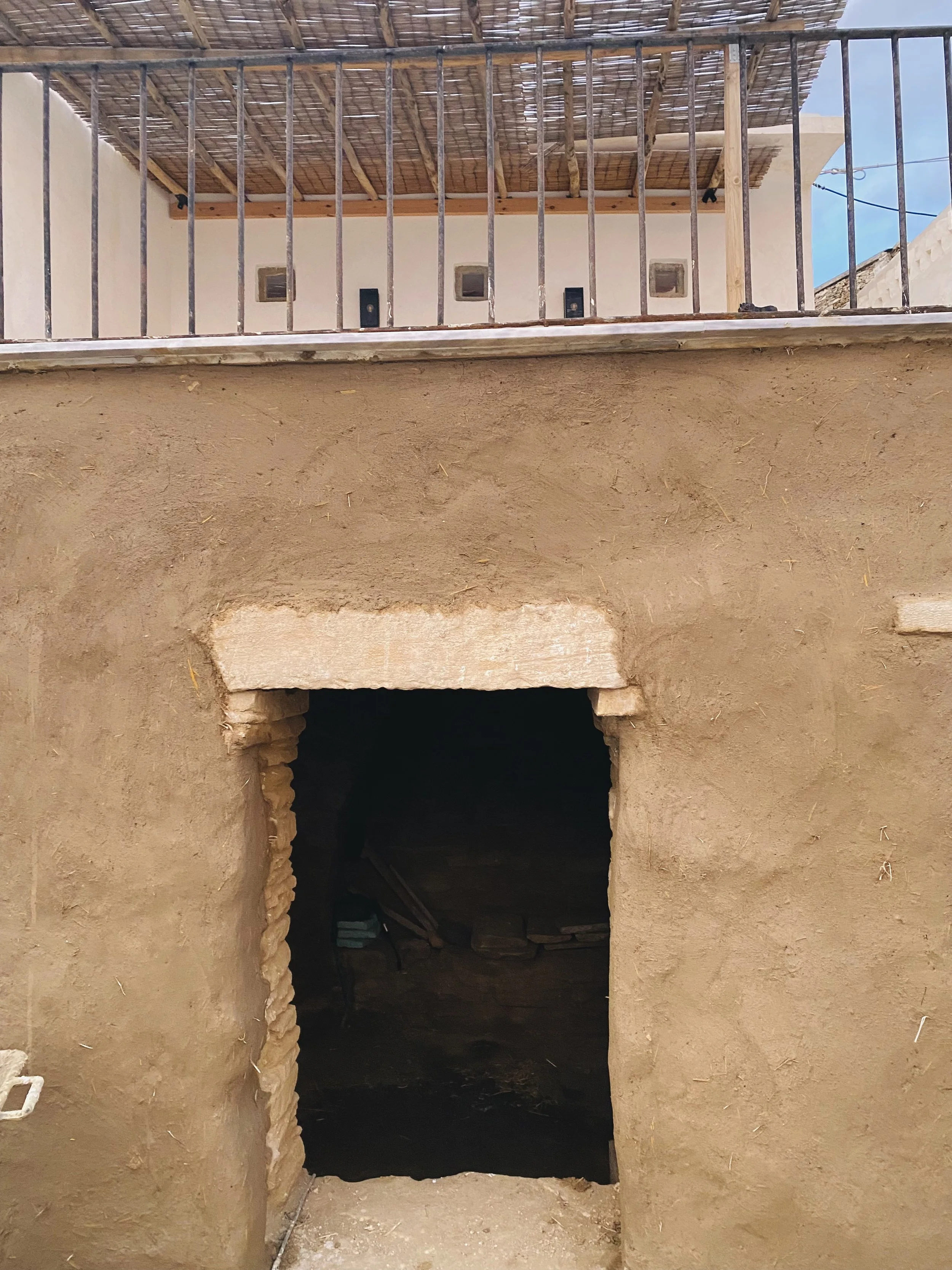 The contrast between the upstairs and downstairs